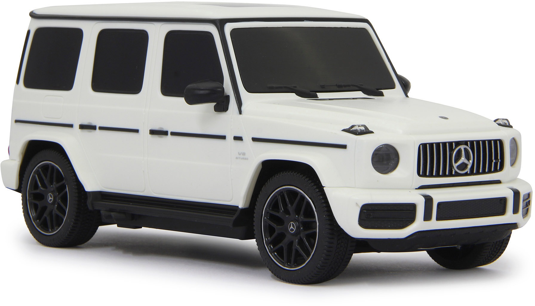Jamara RC-Auto »Mercedes-Benz AMG G63 1:24 27 MHz, weiß«