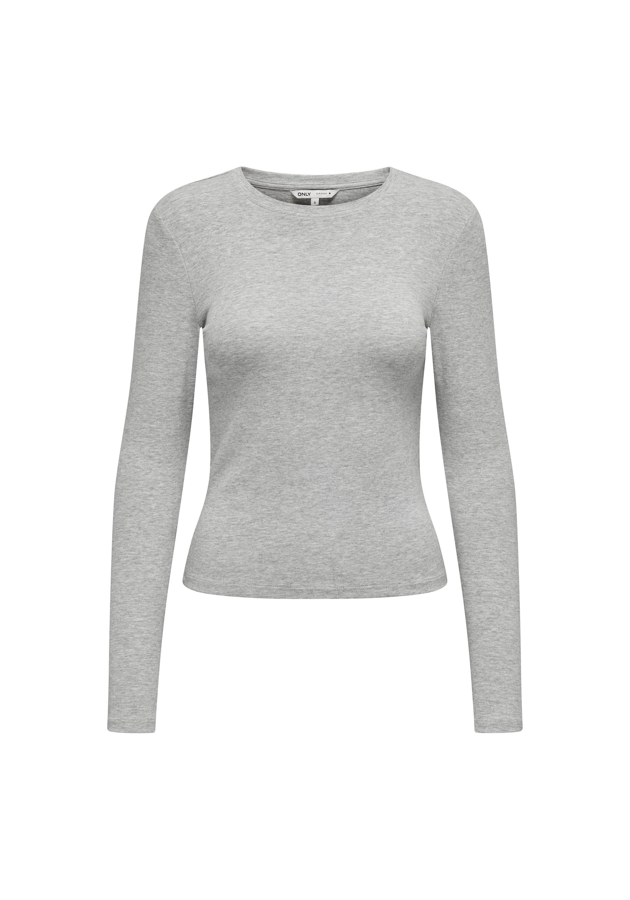 ONLY Longsleeve "Longsleeve ONLRILEY O-NECK TOP 1er Pack" 1