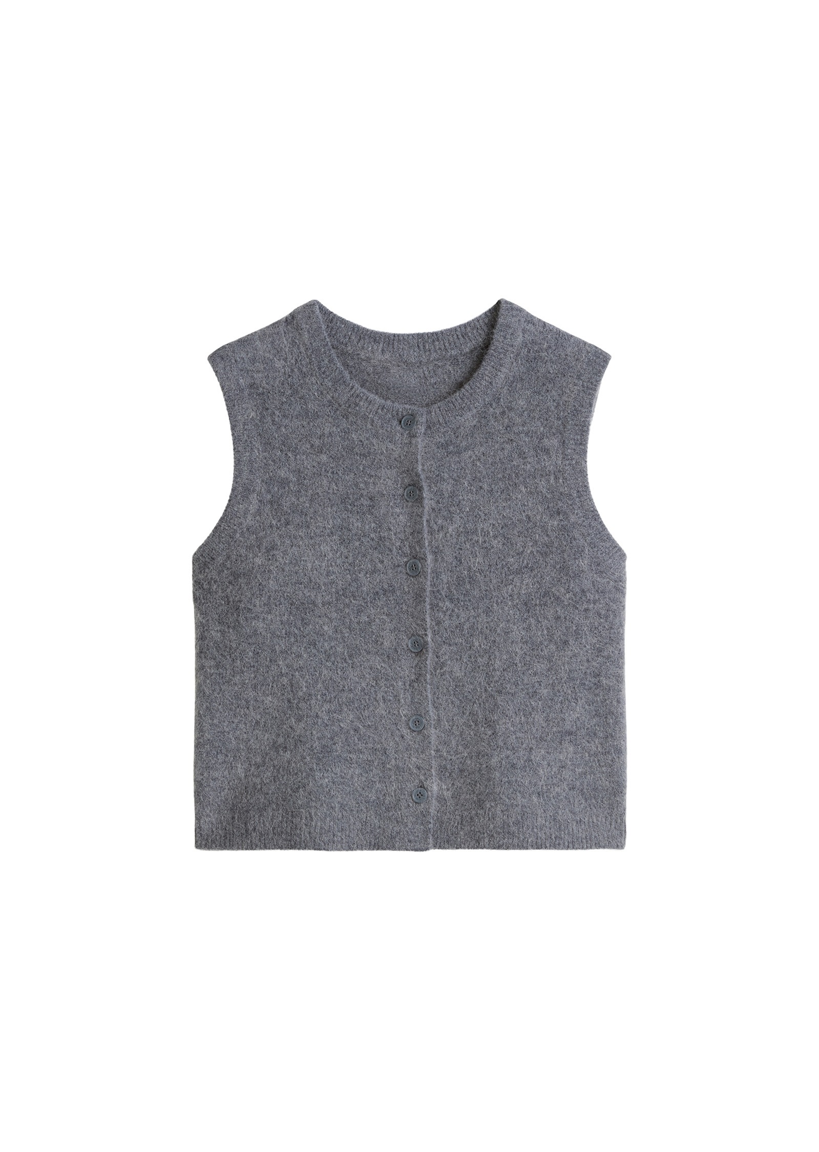 Marc O'Polo DENIM Strickweste »aus Alpakawolle-Wolle-Mix«