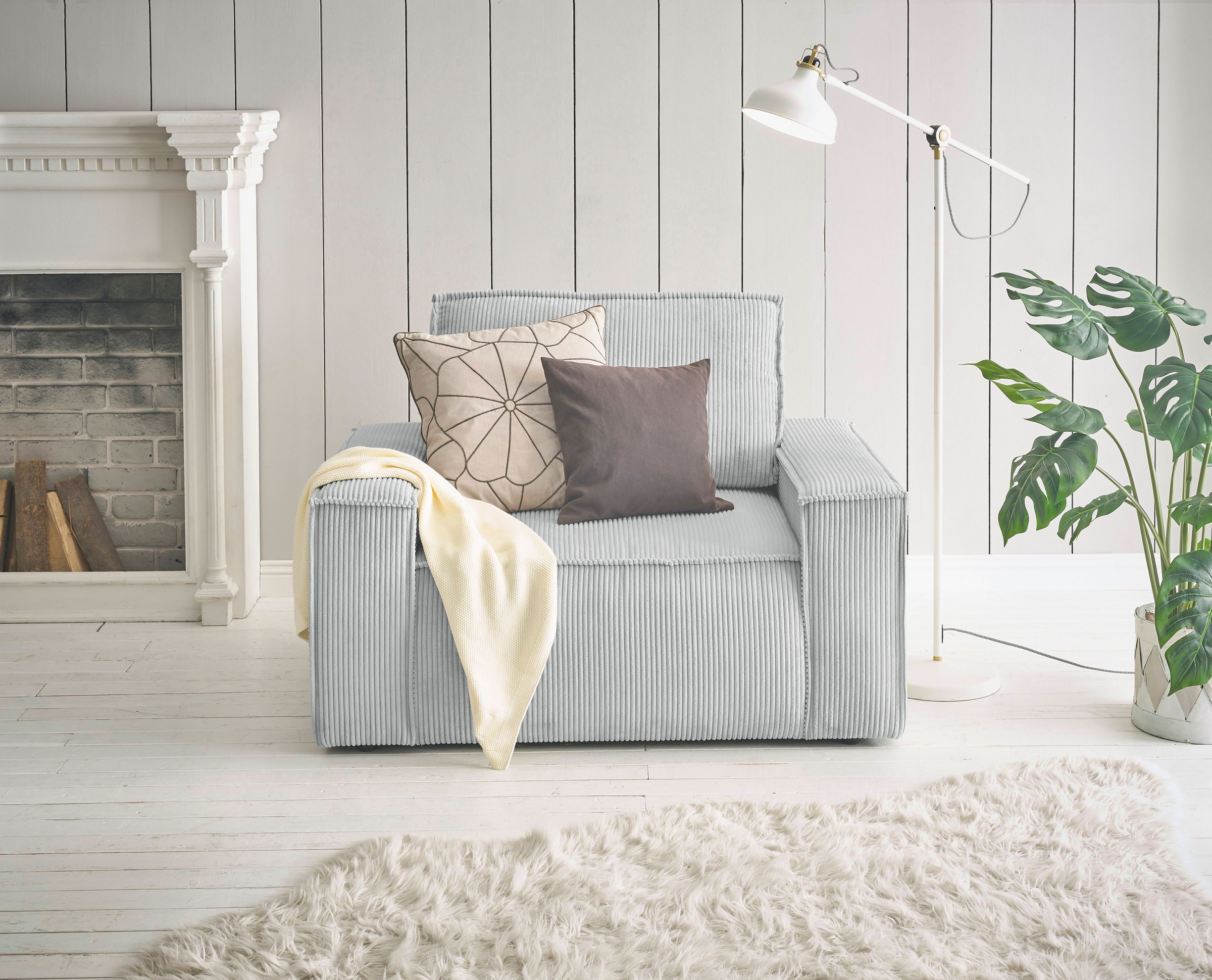 Home affaire Sessel "SHERWOOD, Love-Seat in 3 Stoffarten verfügbar" passend günstig online kaufen