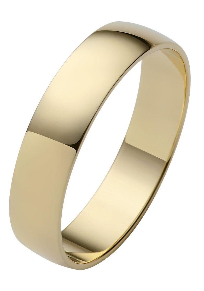 Firetti Trauring »Schmuck Geschenk Gold Hochzeit Ehering Trauring "LIEBE"«, Made in Germany, wahlweise mit oder ohne Brillant