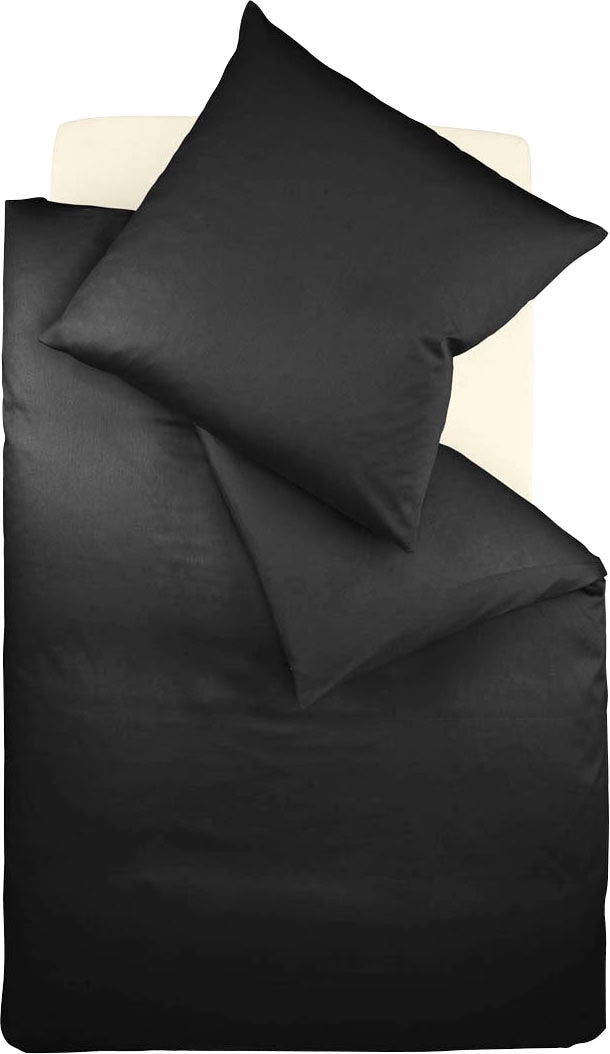 fleuresse Bettwäsche "Colours in 135x200, 155x220 oder 200x200 cm" 2 Stk. Bettwäsche aus 100% Baumwolle, uni, mit Reißverschluss