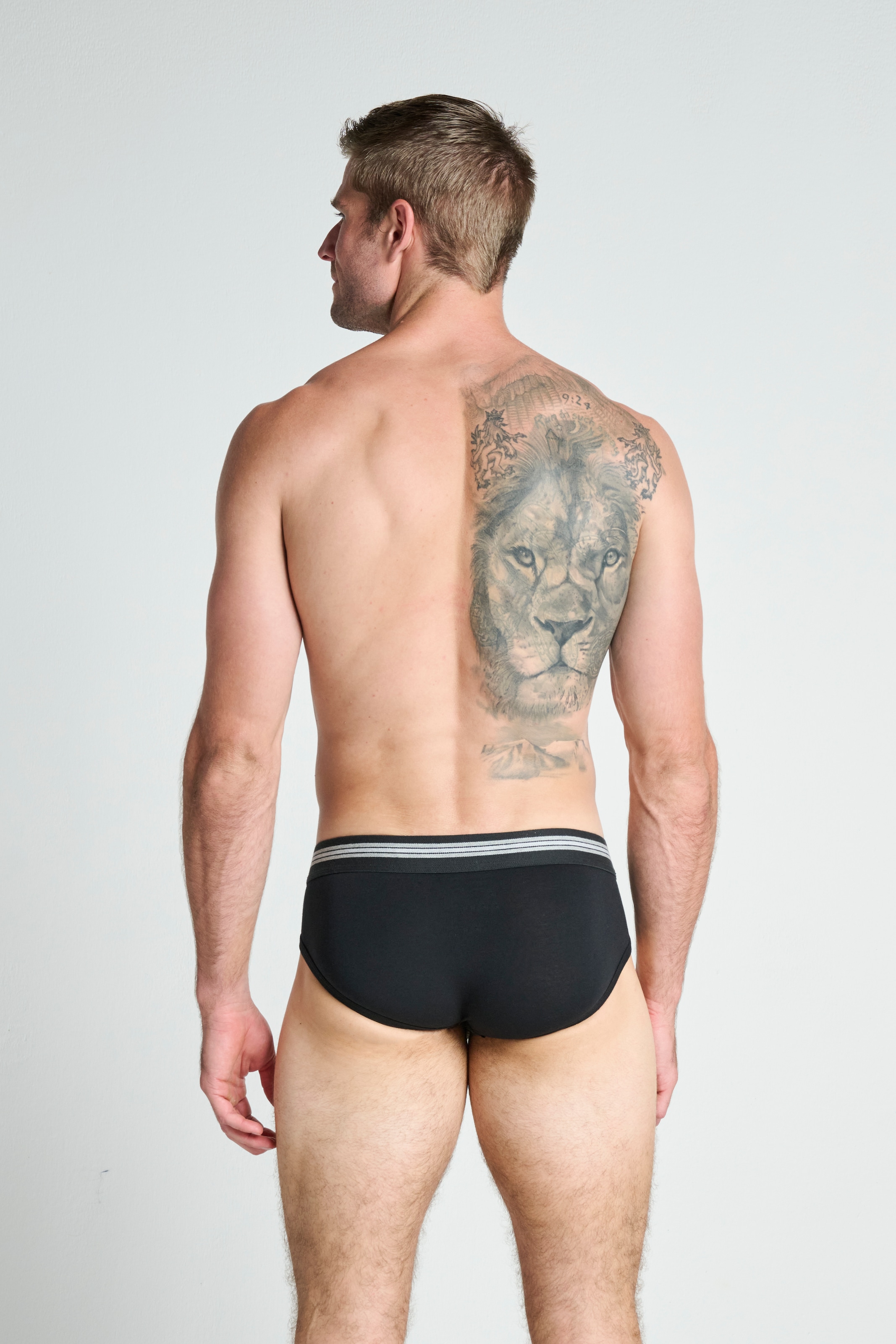 Jockey Slip »COTTON STRETCH BRIEF«, (6er Pack), Mittlere Bundhöhe, Ohne Eingriff, Logobund