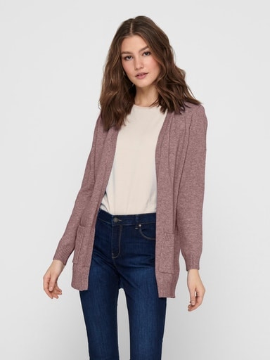 Strickjacke »ONLLESLY L/S OPEN CARDIGAN KNT NOOS«