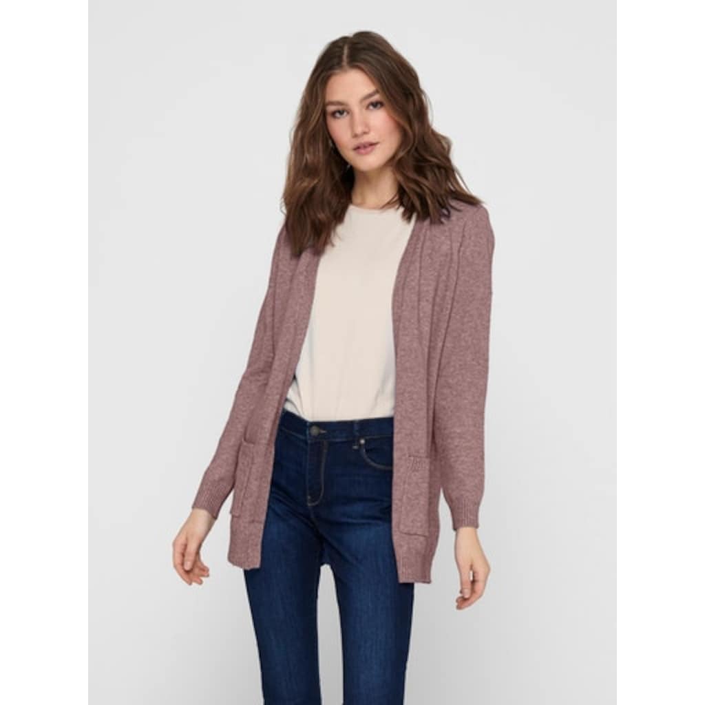 ONLY Strickjacke »ONLLESLY L/S OPEN CARDIGAN KNT NOOS«