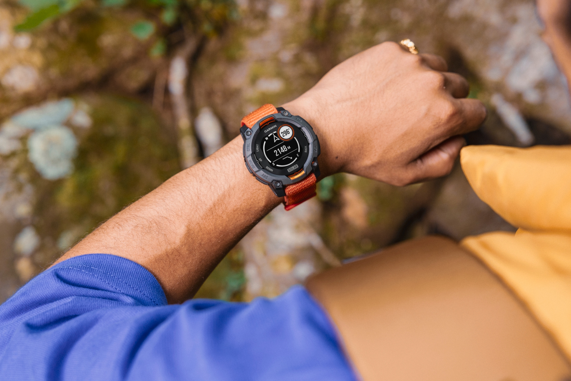 Garmin Smartwatch »Instinct 3 - 50 mm, Solar« (3,3 cm / 1,3 ″)