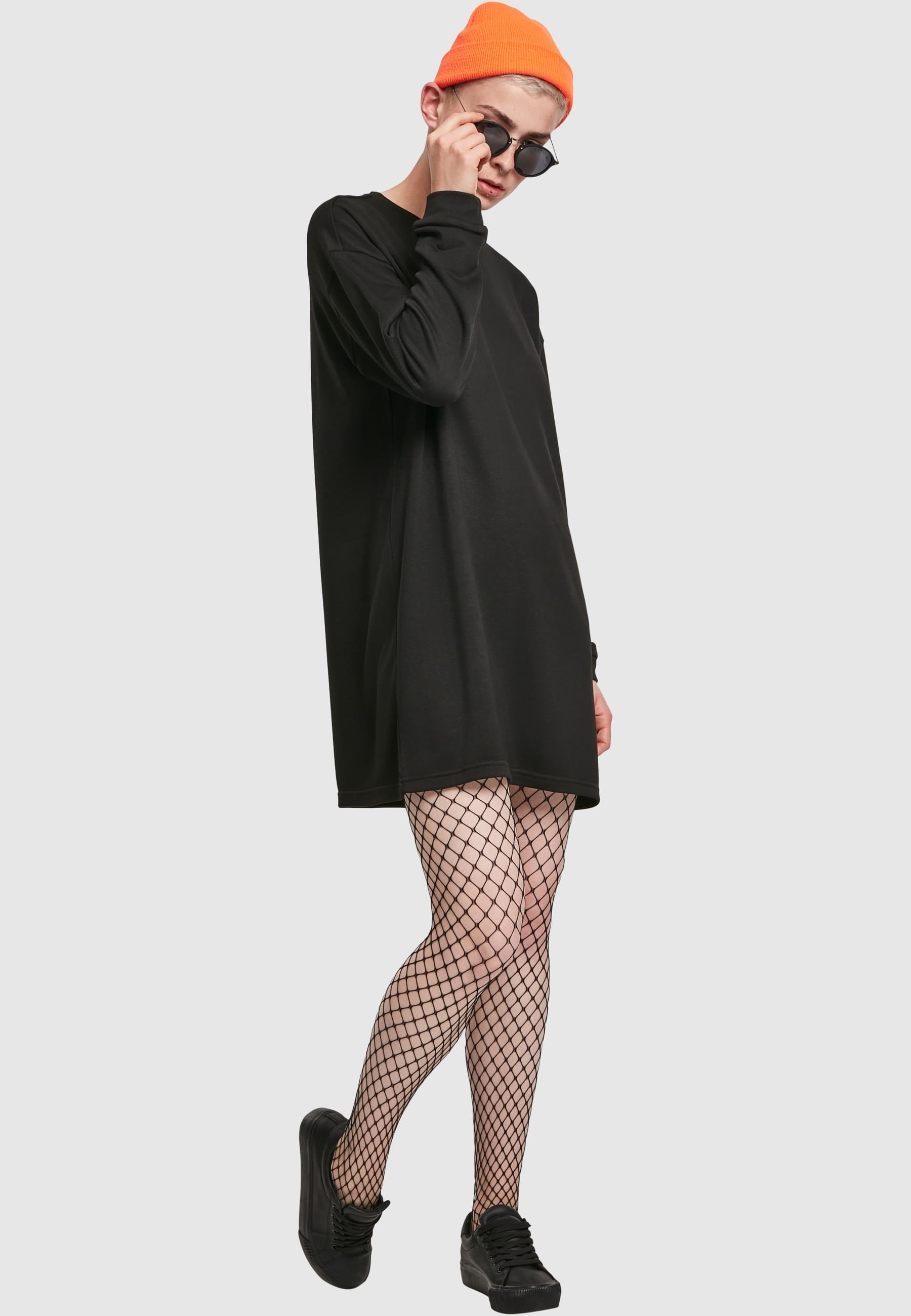 URBAN CLASSICS Shirtkleid »Urban Classics Damen Ladies Modal Terry Crew Dress«, (1 tlg.)
