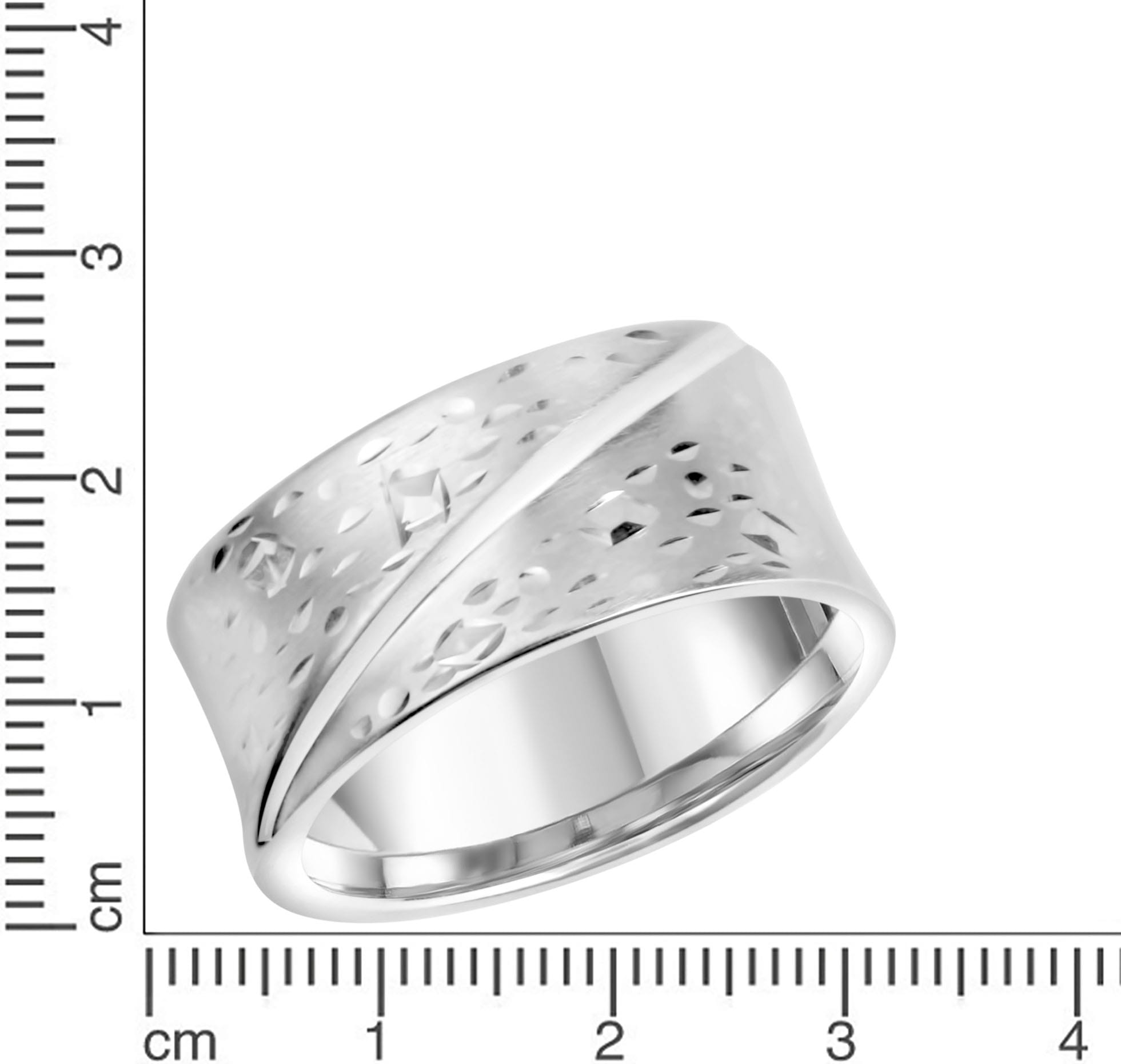 Firetti Fingerring »Schmuck Geschenk Silber 925 Damenring Ring Struktur«