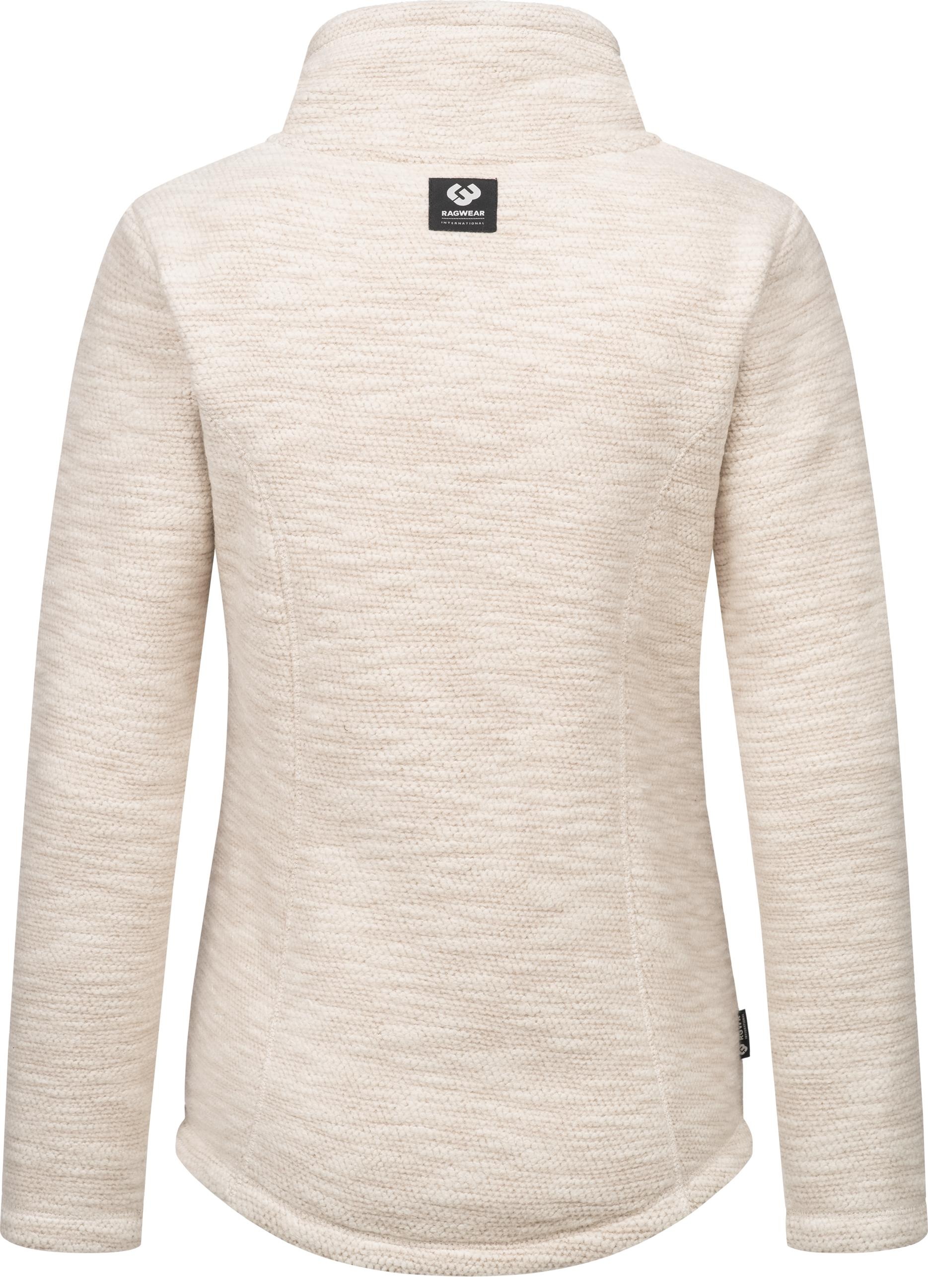 Ragwear Strickjacke »Liram Melange«, Kuschelige Übergangsjacke in Strick-Optik