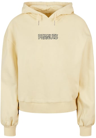 Kapuzenpullover »Merchcode Damen Ladies Peanuts - Charlie Organic Oversized Hoody«, (1...