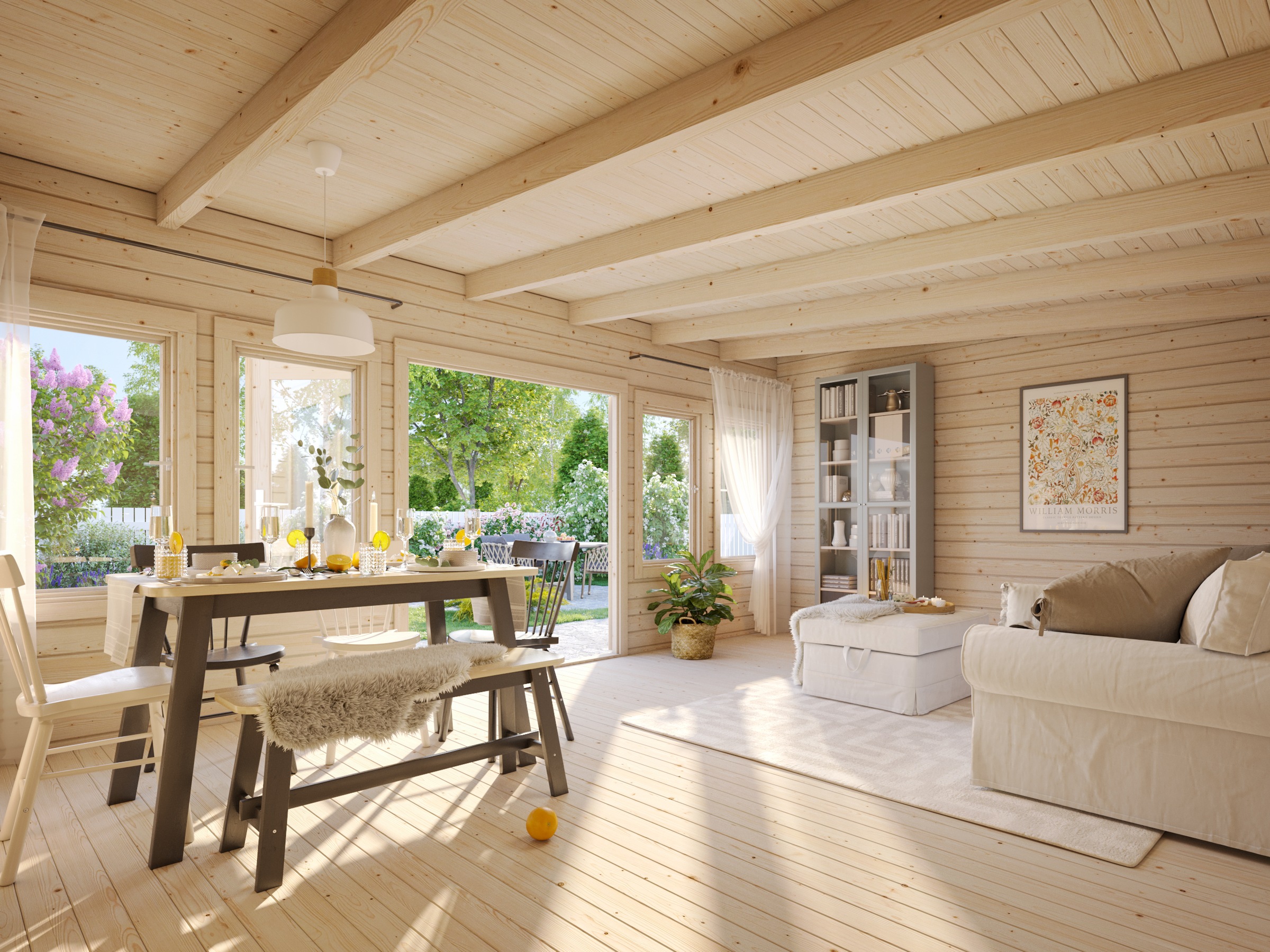 Palmako Gartenhaus »Lisa« verschiedene Farben