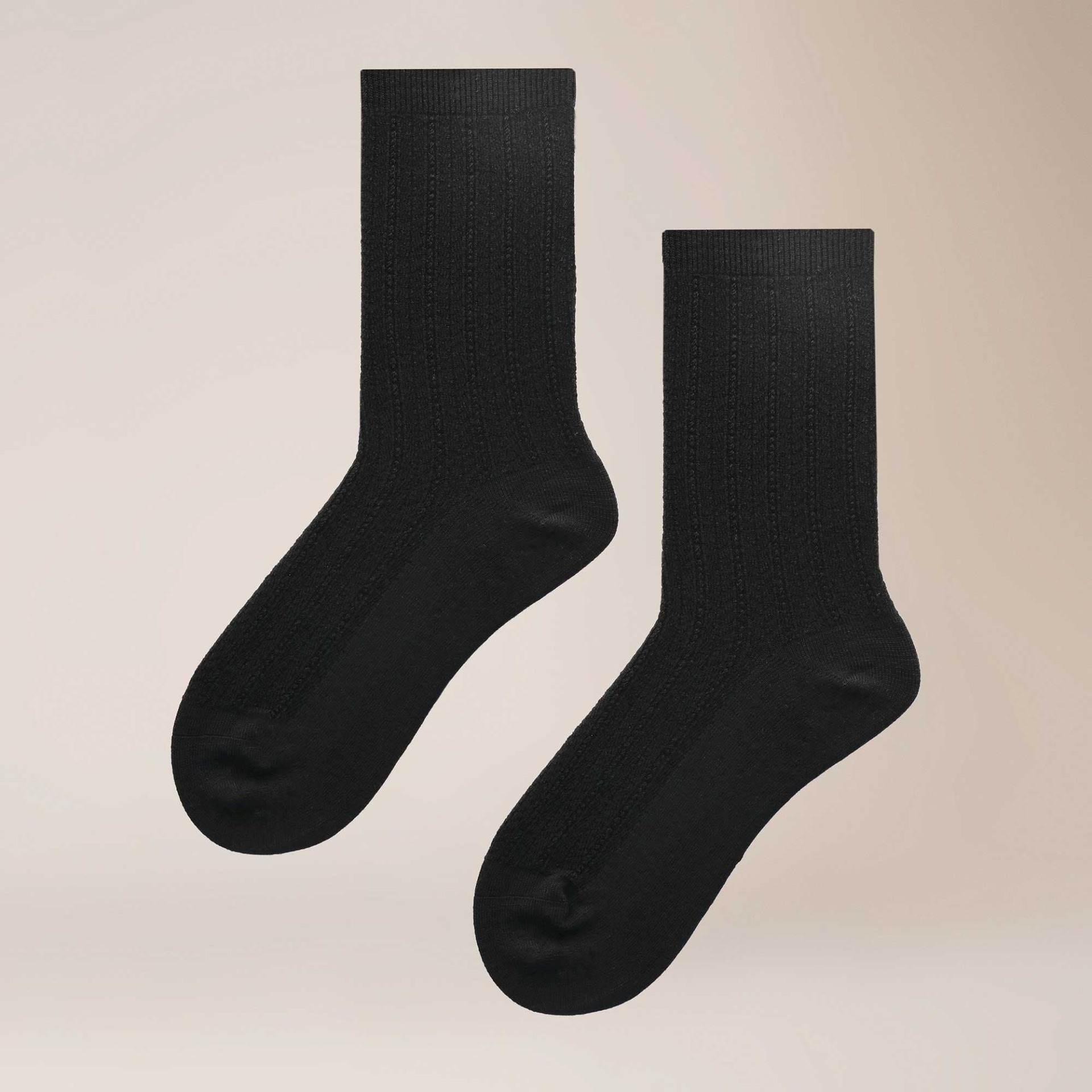KUNERT Socken "Socke Magical Structure" Socken mit Merinowolle