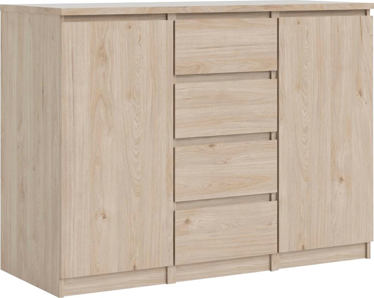 INOSIGN Kommode "Naia, Sideboard, 4 Schubladen, 2 Türen, Aufbewahrung, grif günstig online kaufen