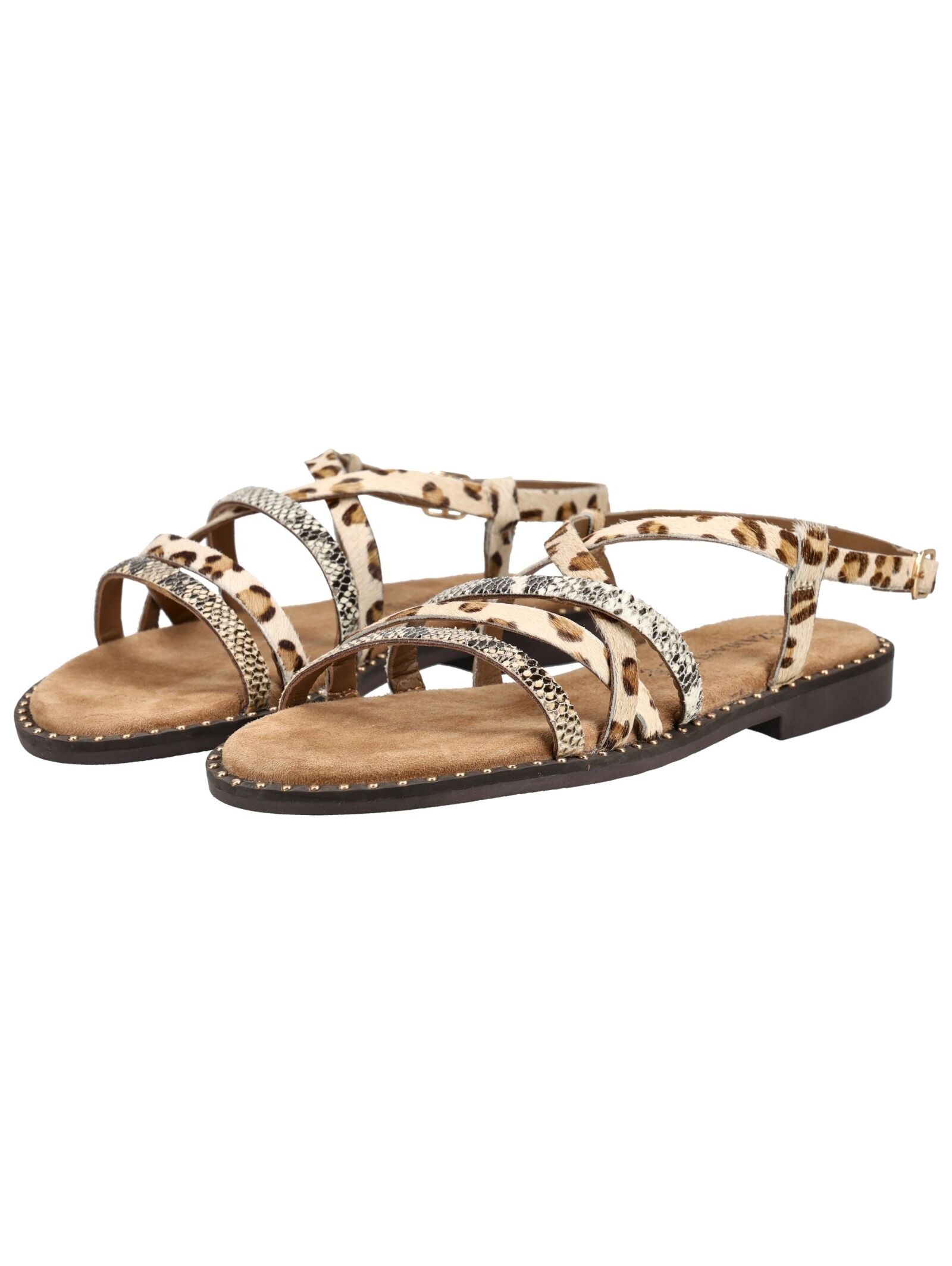 Lazamani Riemchensandale »Lazamani Sandalen Leder/Textil«