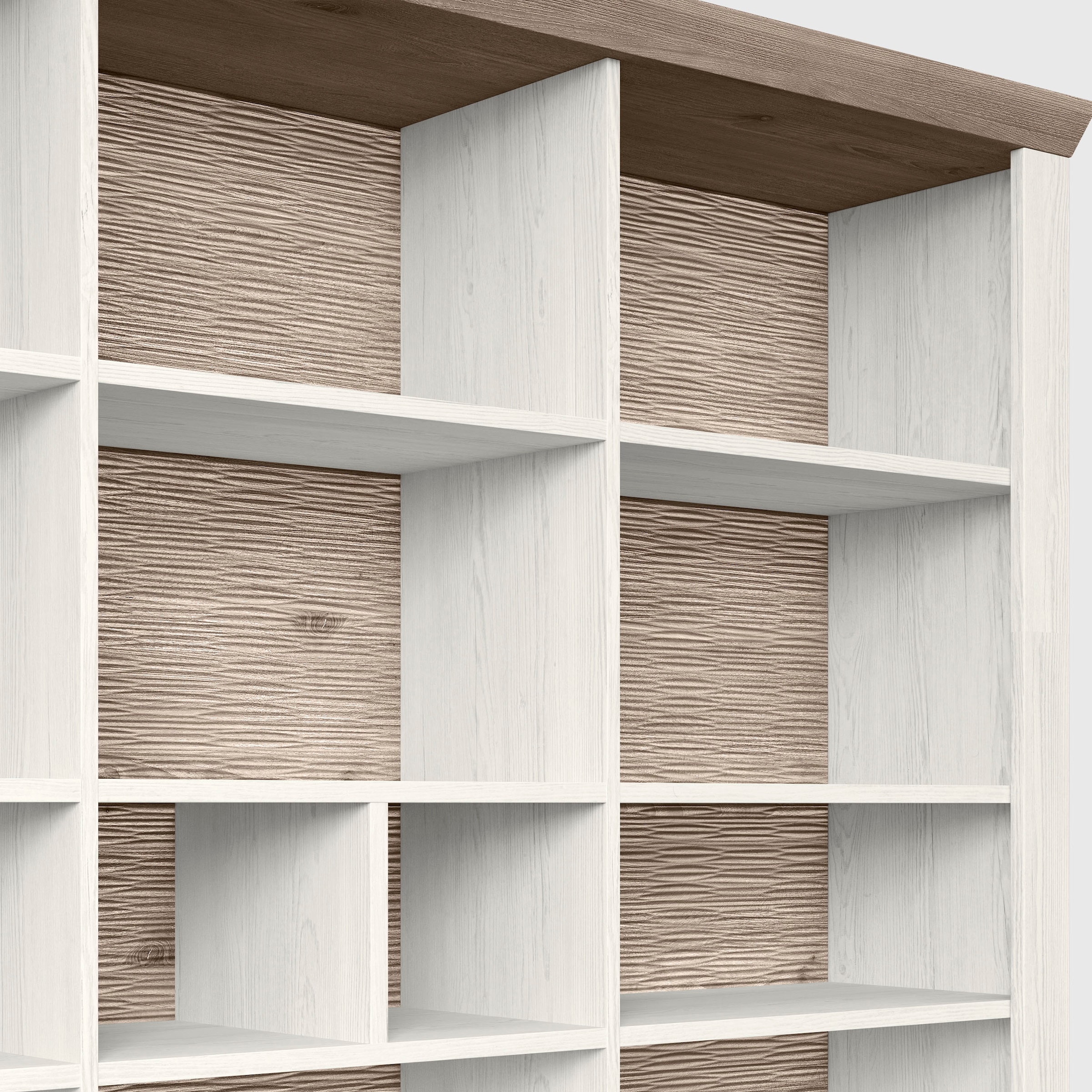 set one by Musterring Aktenregal »York«, offenes Design, wahlweise mit Beleuchtung, 3 Farben, Breite 184 cm