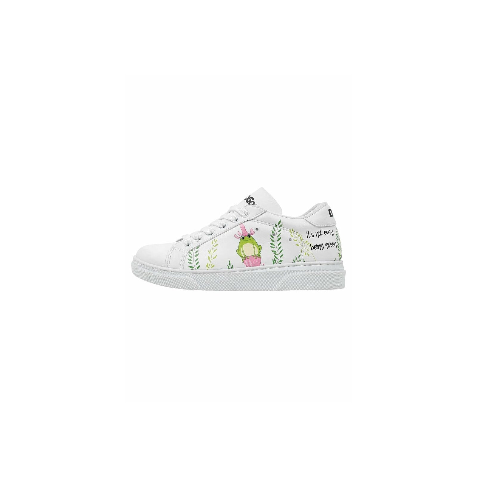 DOGO Sneaker "Ace Low-Top Sneaker Kids Its Not Easy Being Green Kinder" Handgefertigt