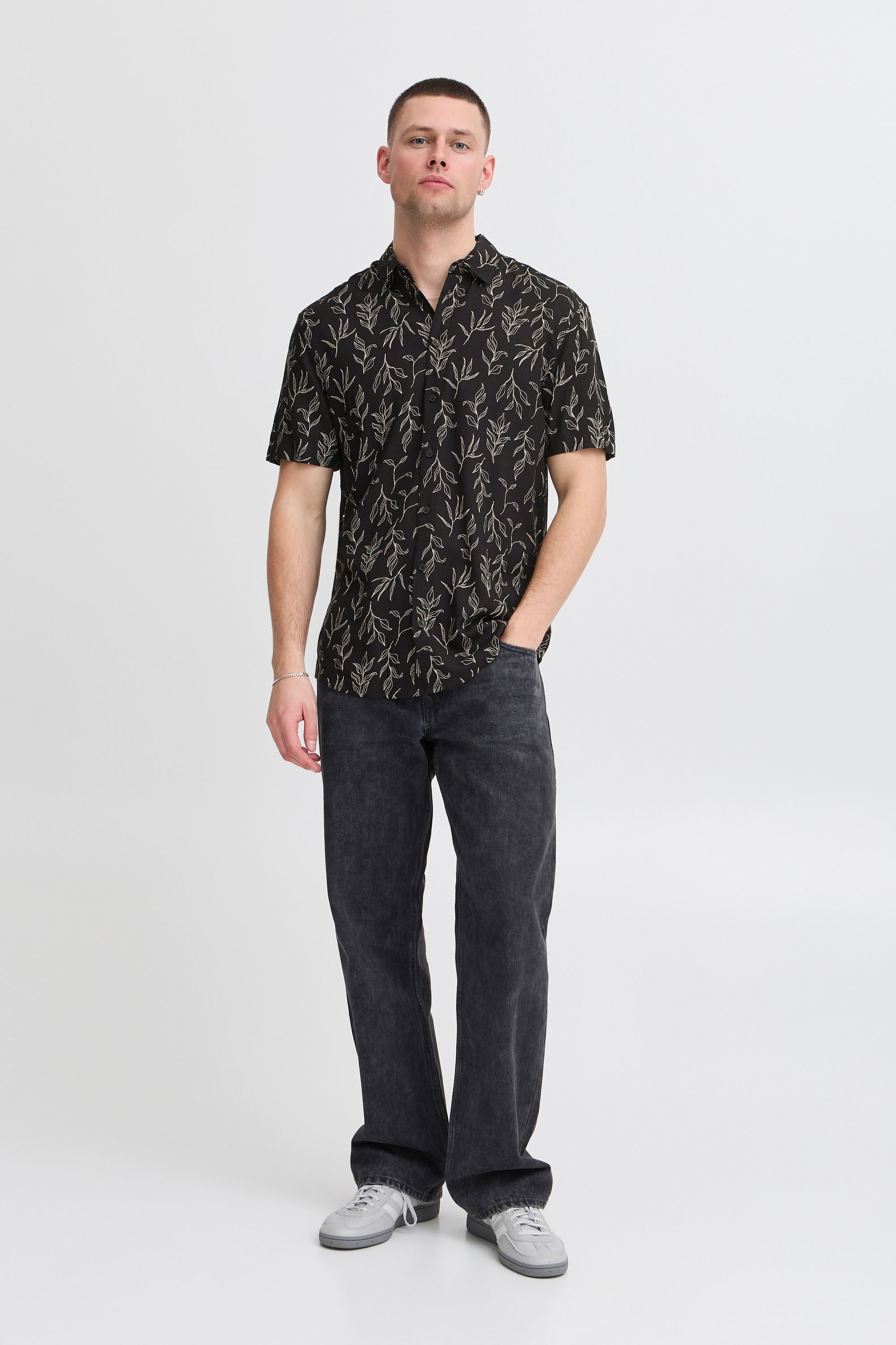 Blend Kurzarmshirt »Kurzarmhemd BHACE Shirt«