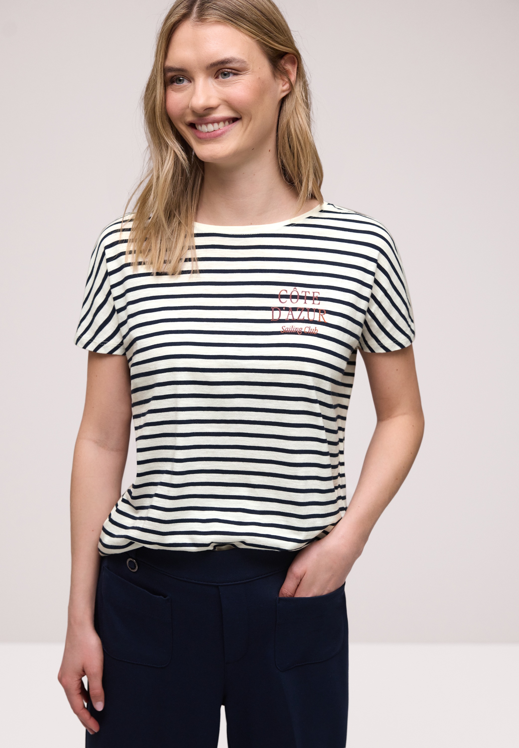 STREET ONE T-Shirt Jersey günstig online kaufen