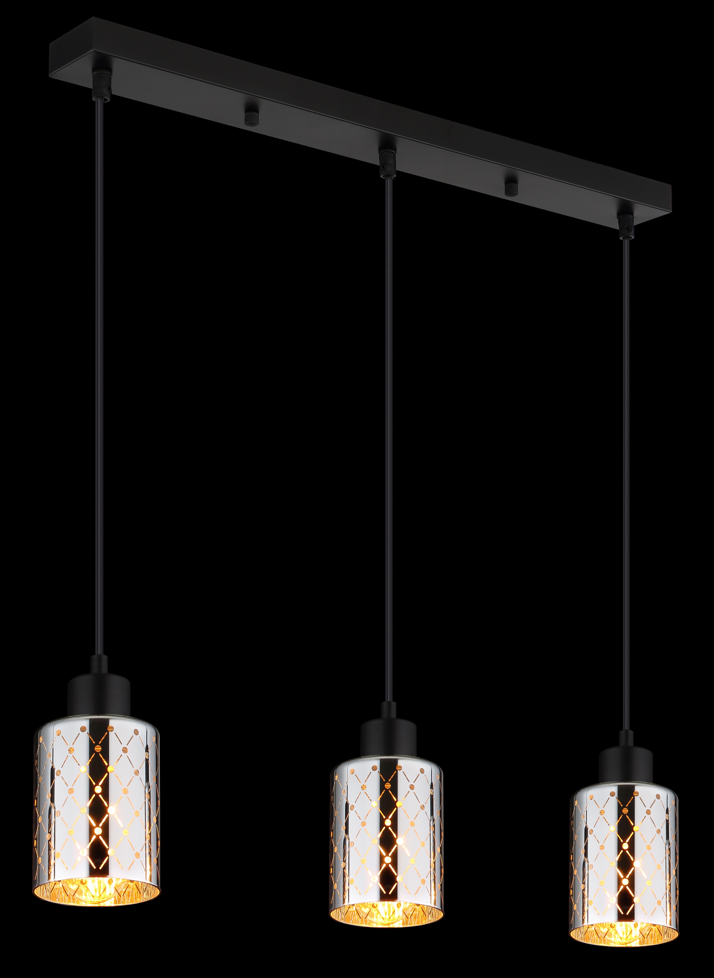 GLOBO LIGHTING Hängeleuchte »ALONSO« E27 1 Stk. Hängelampe Esszimmer-Leuchte Esstischleuchte Wohnzimmer