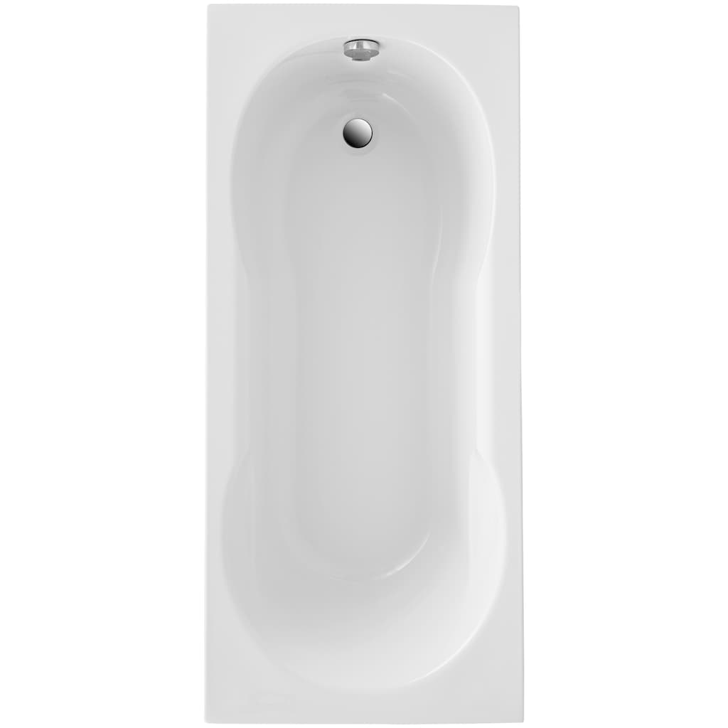 OTTOFOND Whirlpool-Badewanne »Julia«, (Komplett-Set, 1 tlg.)