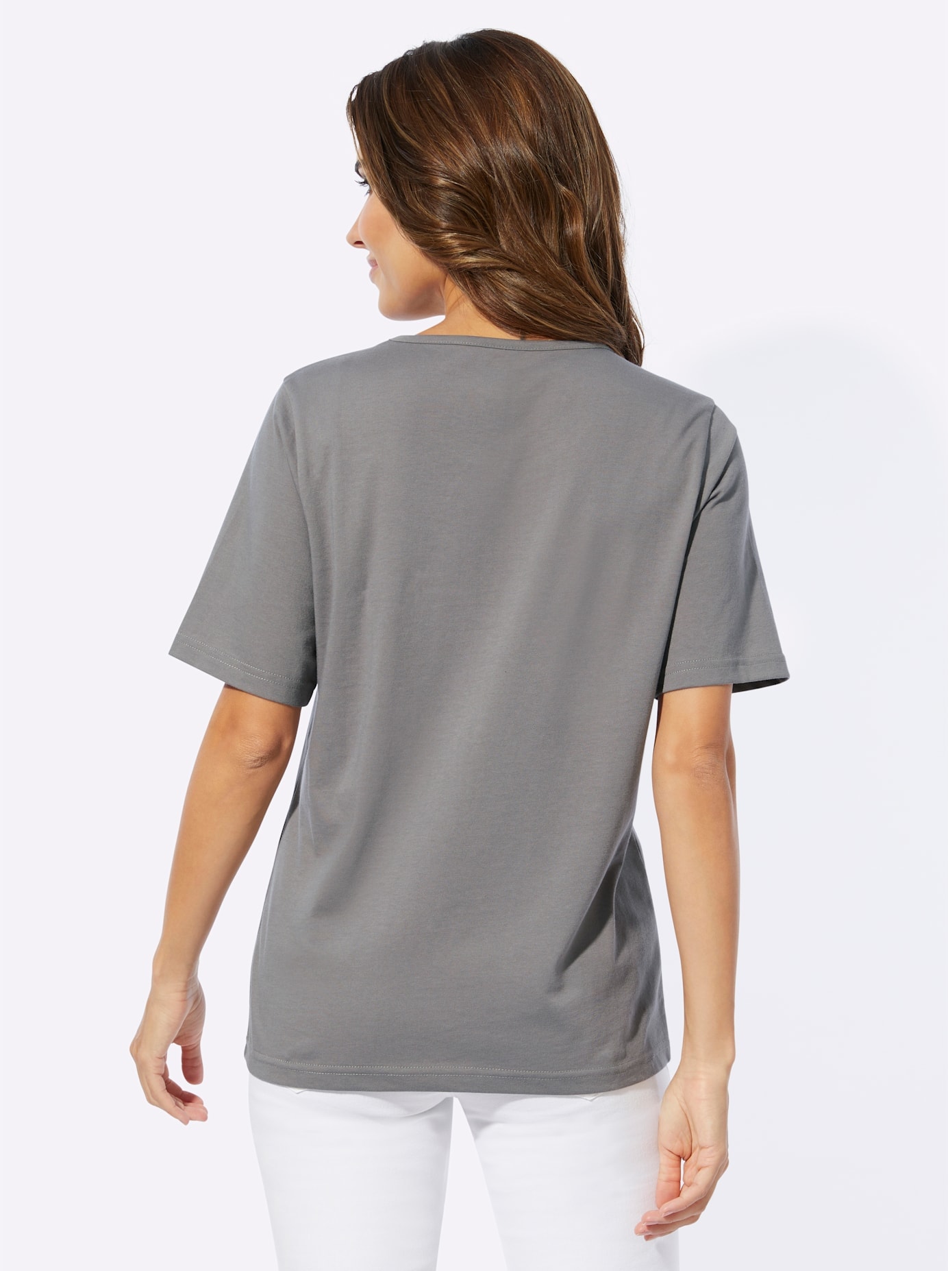 Classic Basics Rundhalsshirt »Rundhals-Shirt«, (1 tlg.)
