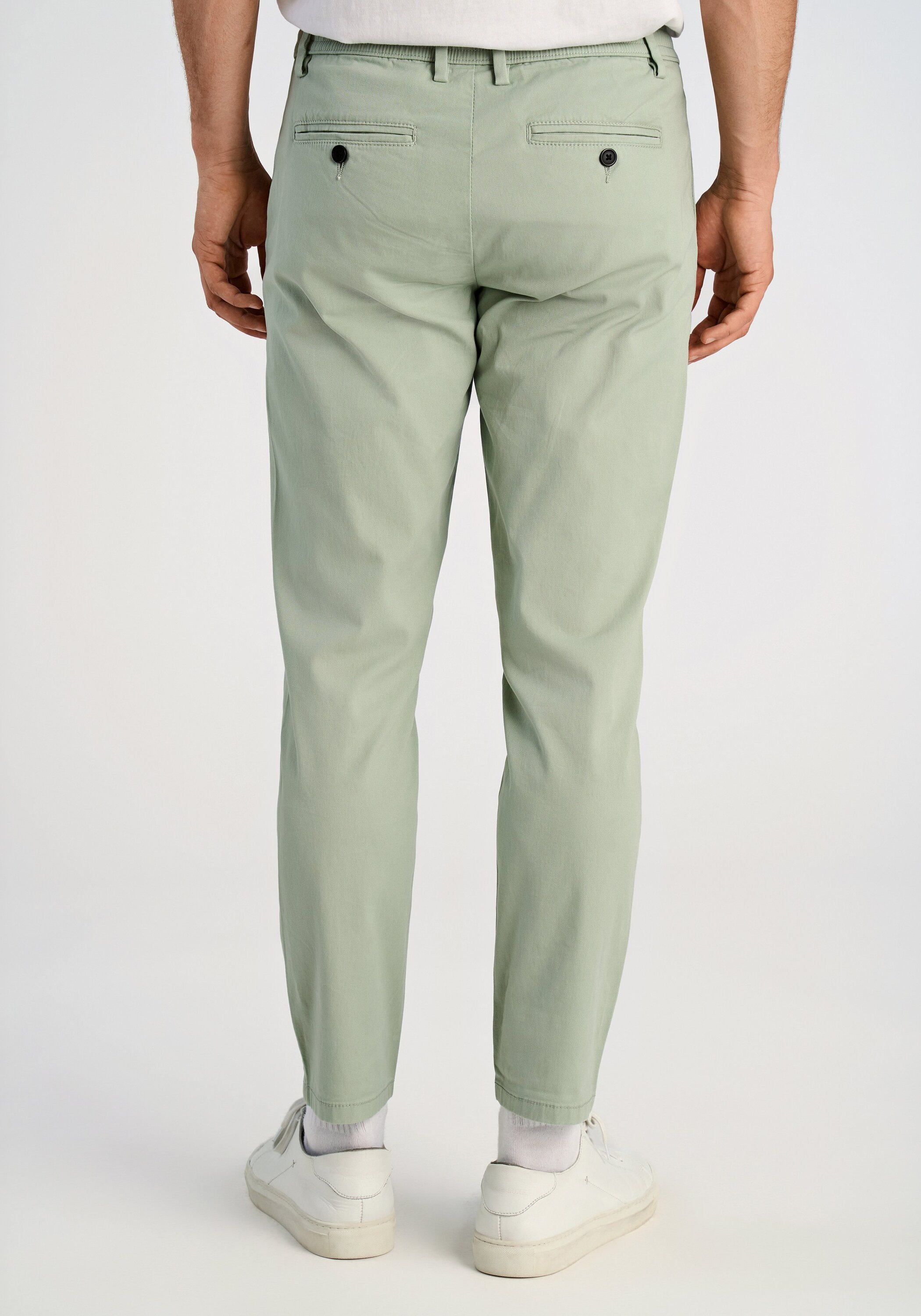 LINDBERGH Stoffhose "Freizeithose Carrot Fit, Cropped Length" günstig online kaufen