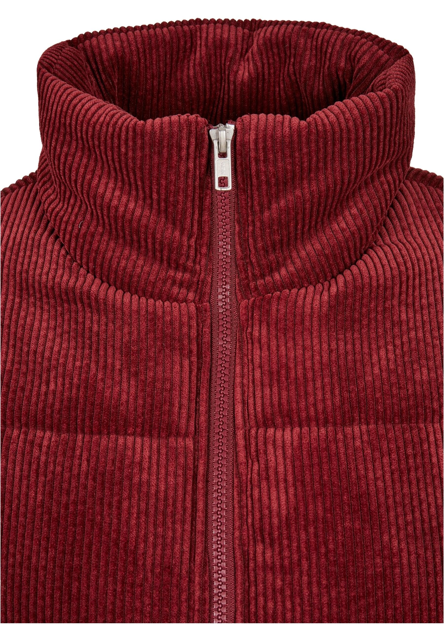 URBAN CLASSICS Winterjacke »Urban Classics Damen Ladies Corduroy Puffer Jacket«, (1 St.), ohne Kapuze