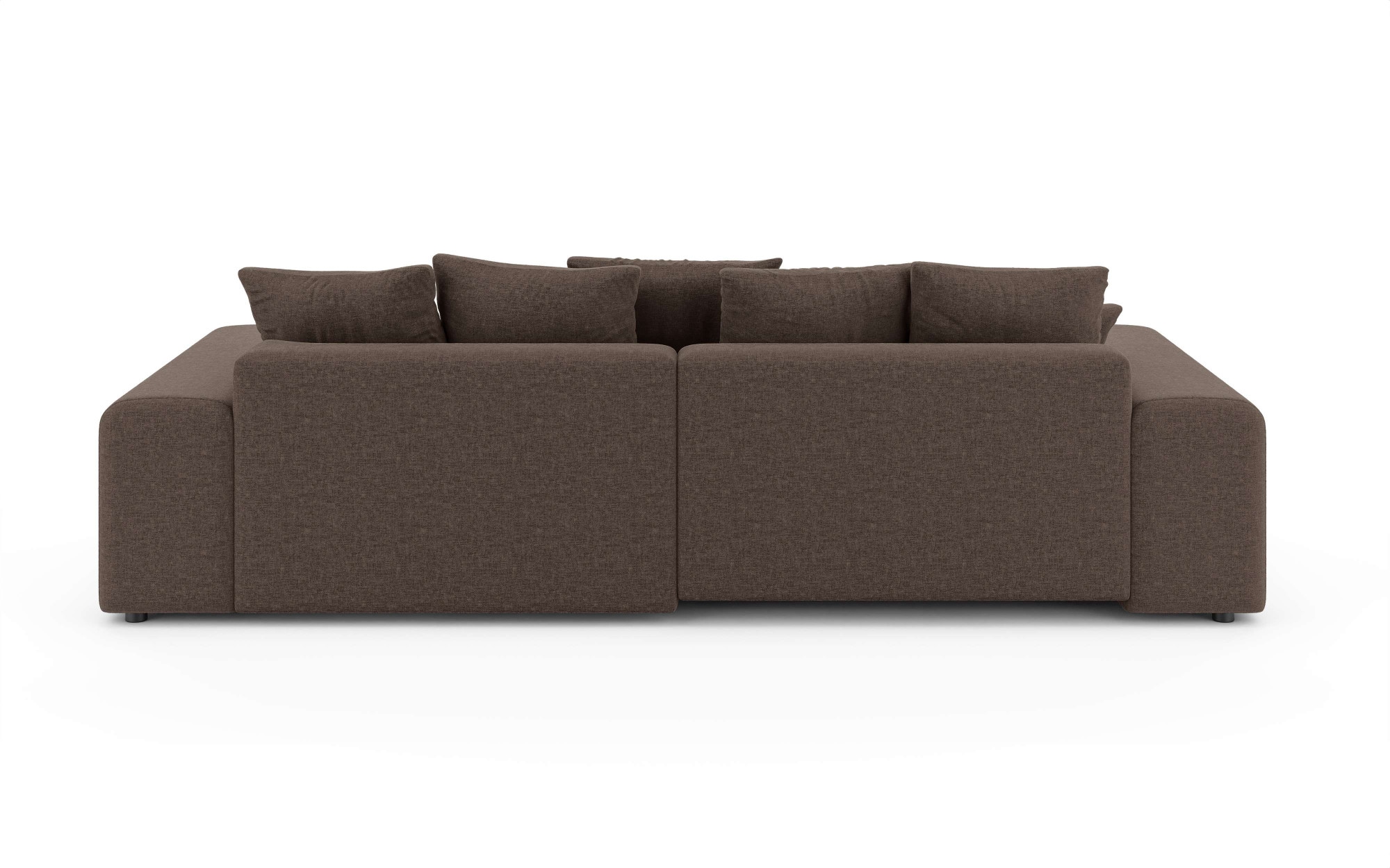 Home affaire Ecksofa »LAKESIDE mit Bettfunktion und Bettkasten, B/T/H 257/166/84 cm«, L-Form, Recamiere beidseitig montierbar, mit Wellenunterfederung