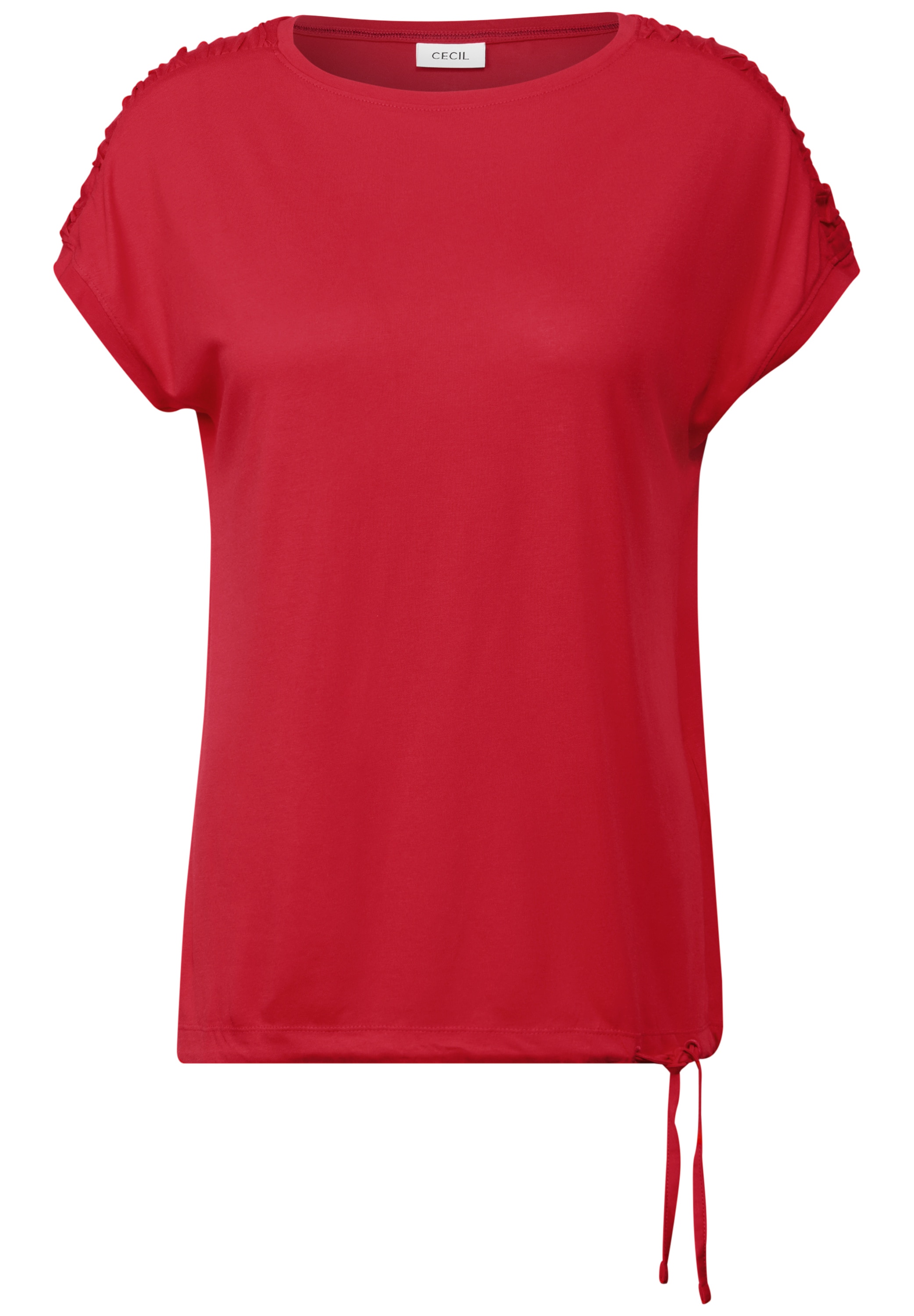Cecil T-Shirt, mit Tunnelzug am Saum