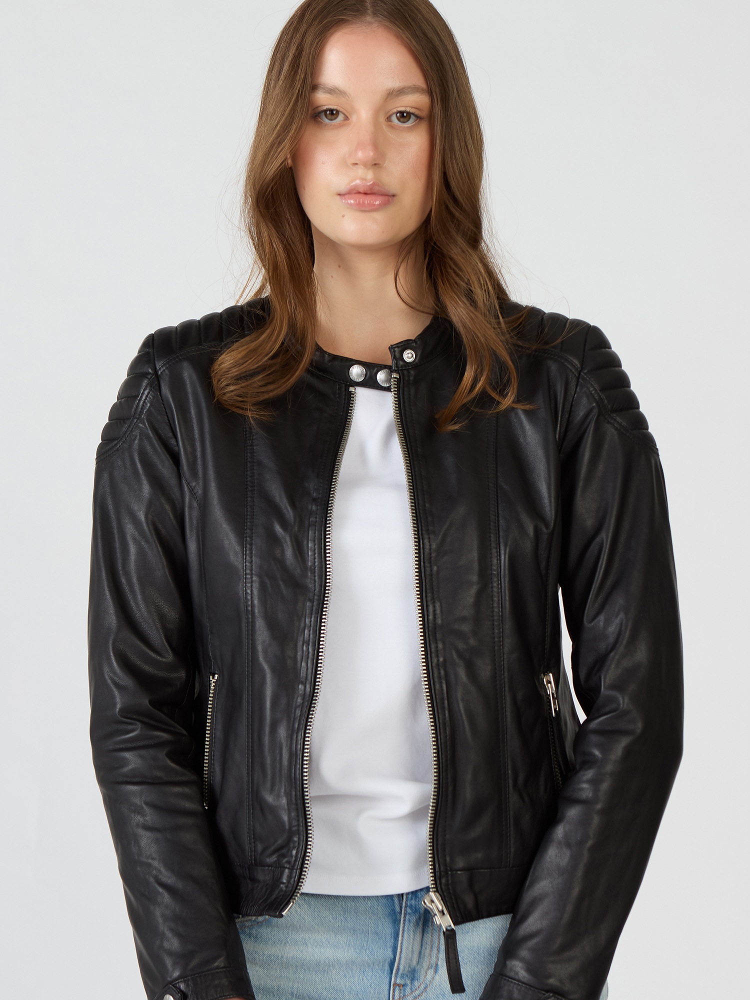 MUSTANG Lederjacke "31020257" günstig online kaufen