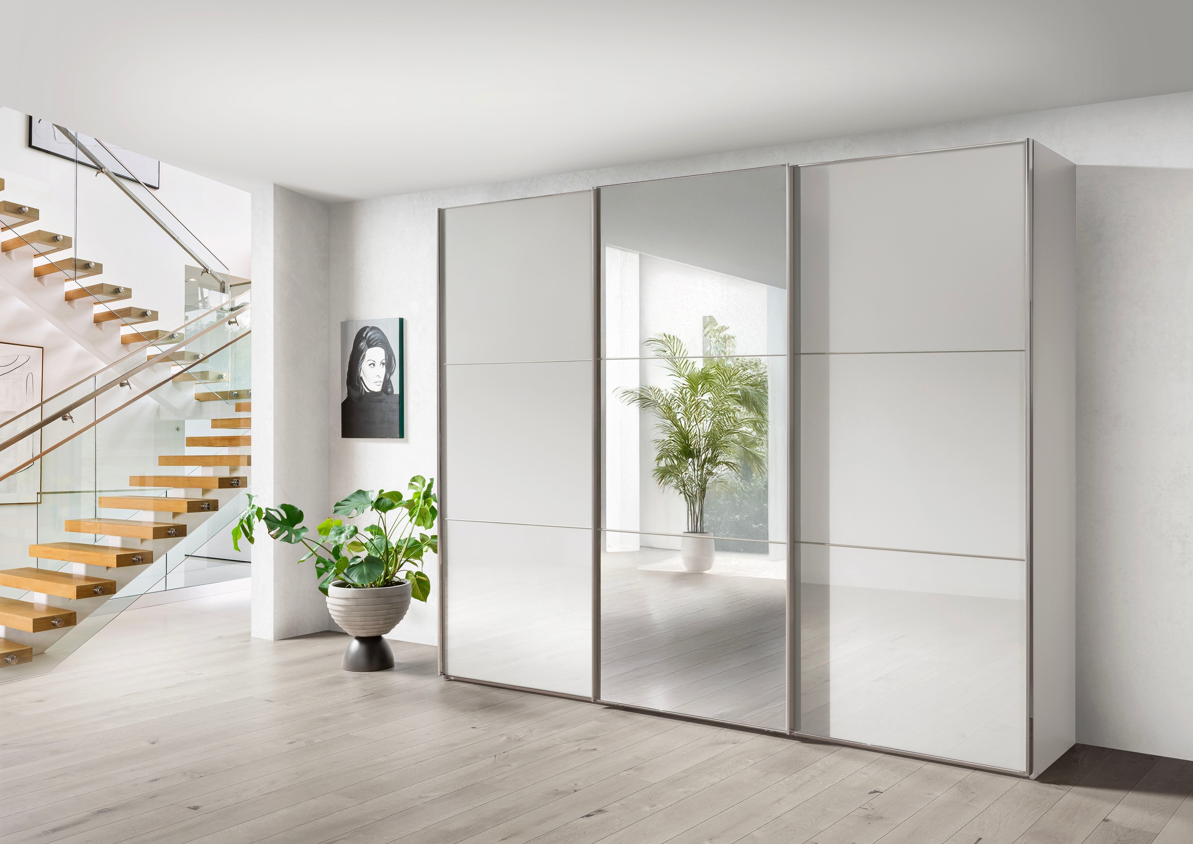 WIEMANN Schwebetürenschrank "Phoenix, Made in Germany, modernes Design, Hig günstig online kaufen