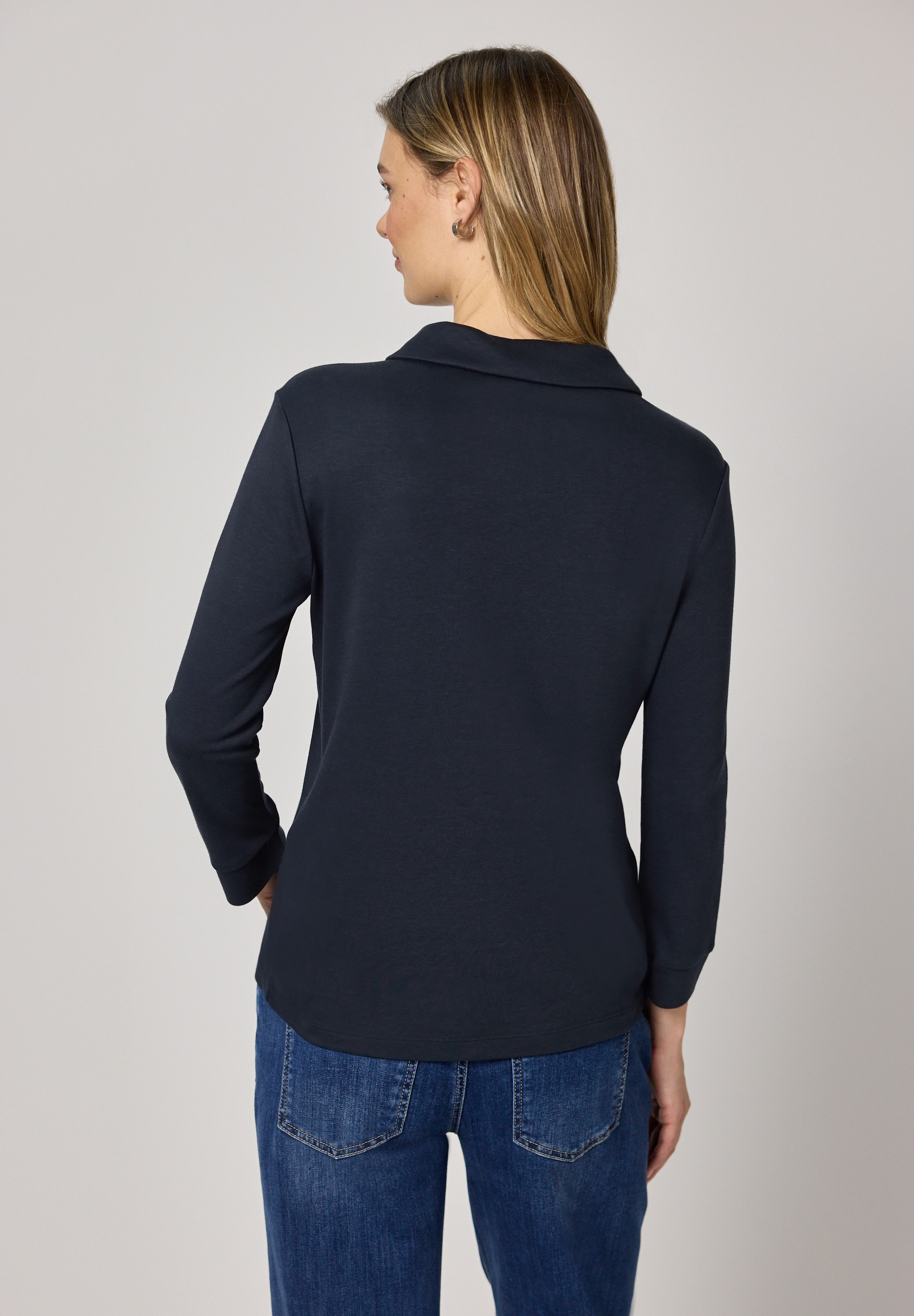 STREET ONE 3/4-Arm-Shirt mit 3/4 Ärmeln