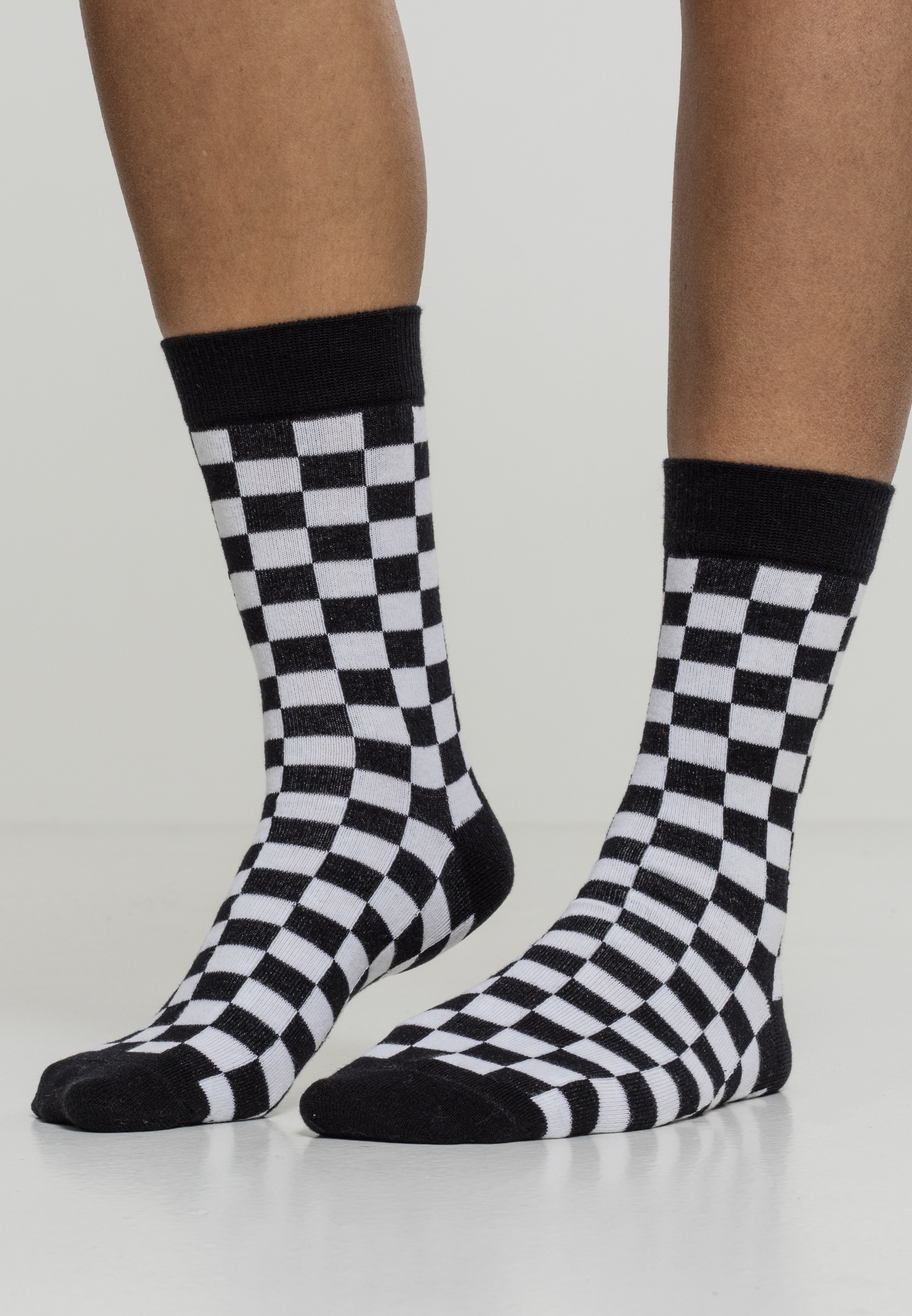 URBAN CLASSICS Strümpfe "Urban Classics Accessoires Checker Socks 2-Pack", günstig online kaufen