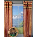 HOSSNER - ART OF HOME DECO Gardine »Lungernsee«, (1 St.), Schlaufenschal  mit Brokat-Bordüre kaufen | BAUR