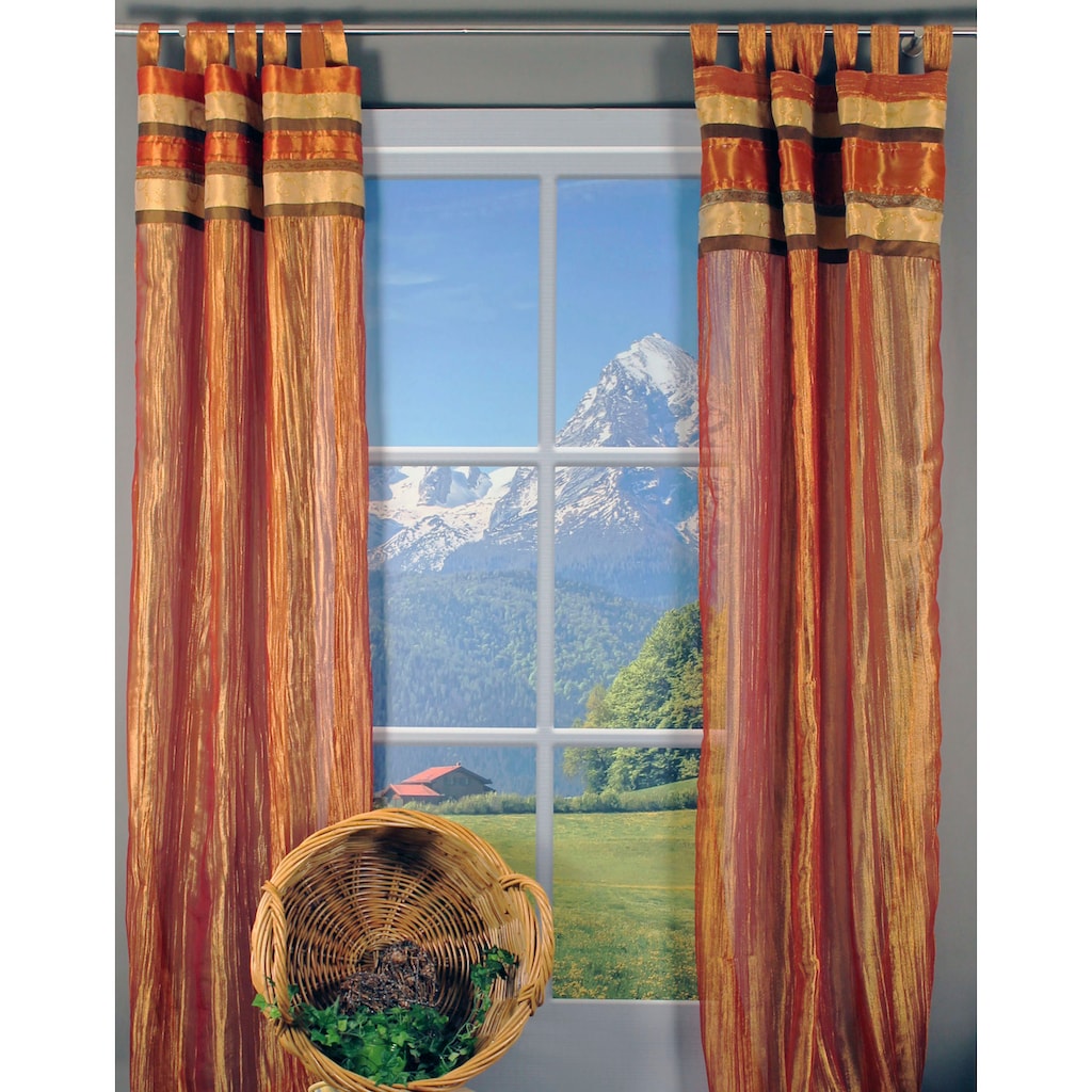 HOSSNER - ART OF HOME DECO Gardine »Lungernsee«, (1 St.)