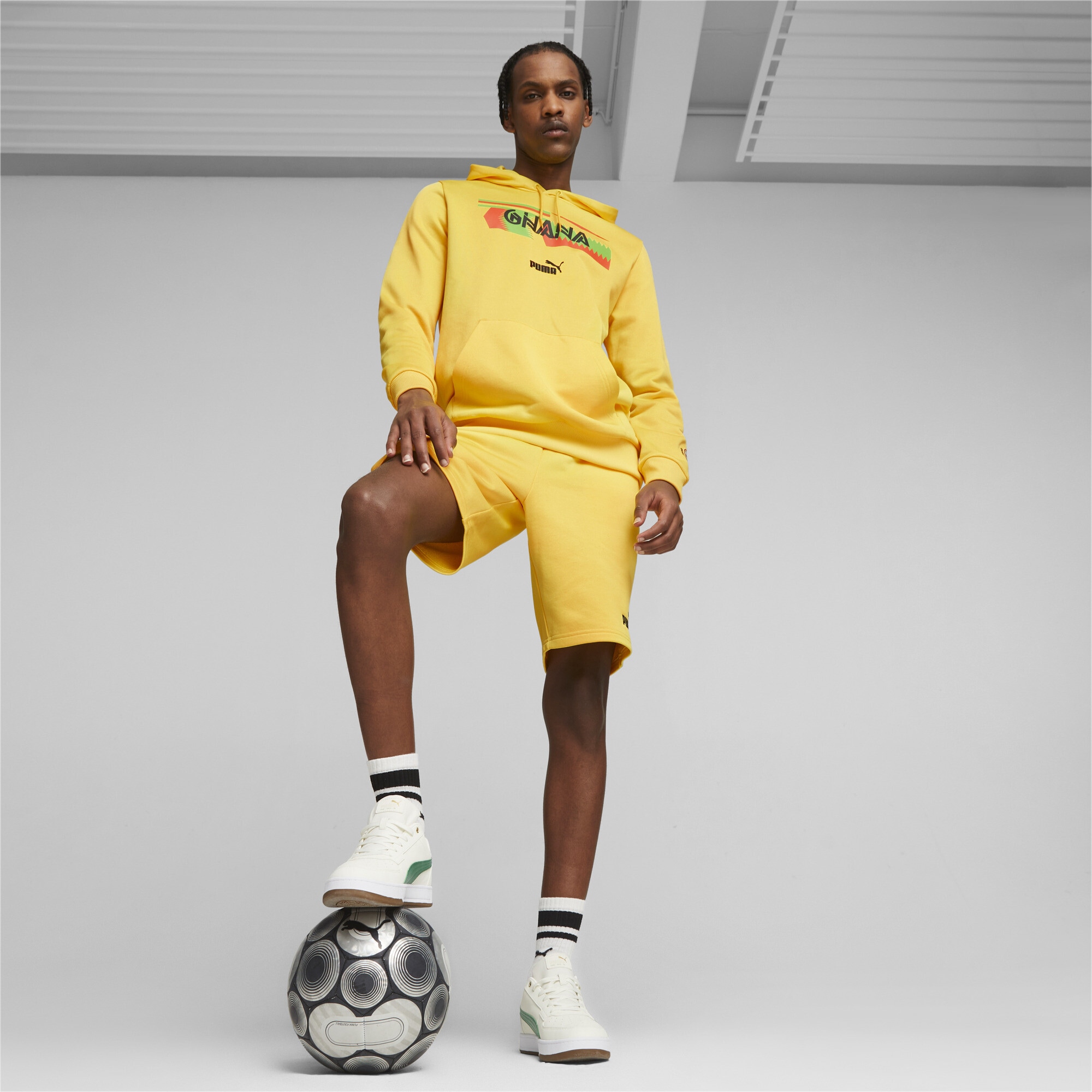 PUMA Sweatshirt »Ghana FtblCulture Hoodie Herren«