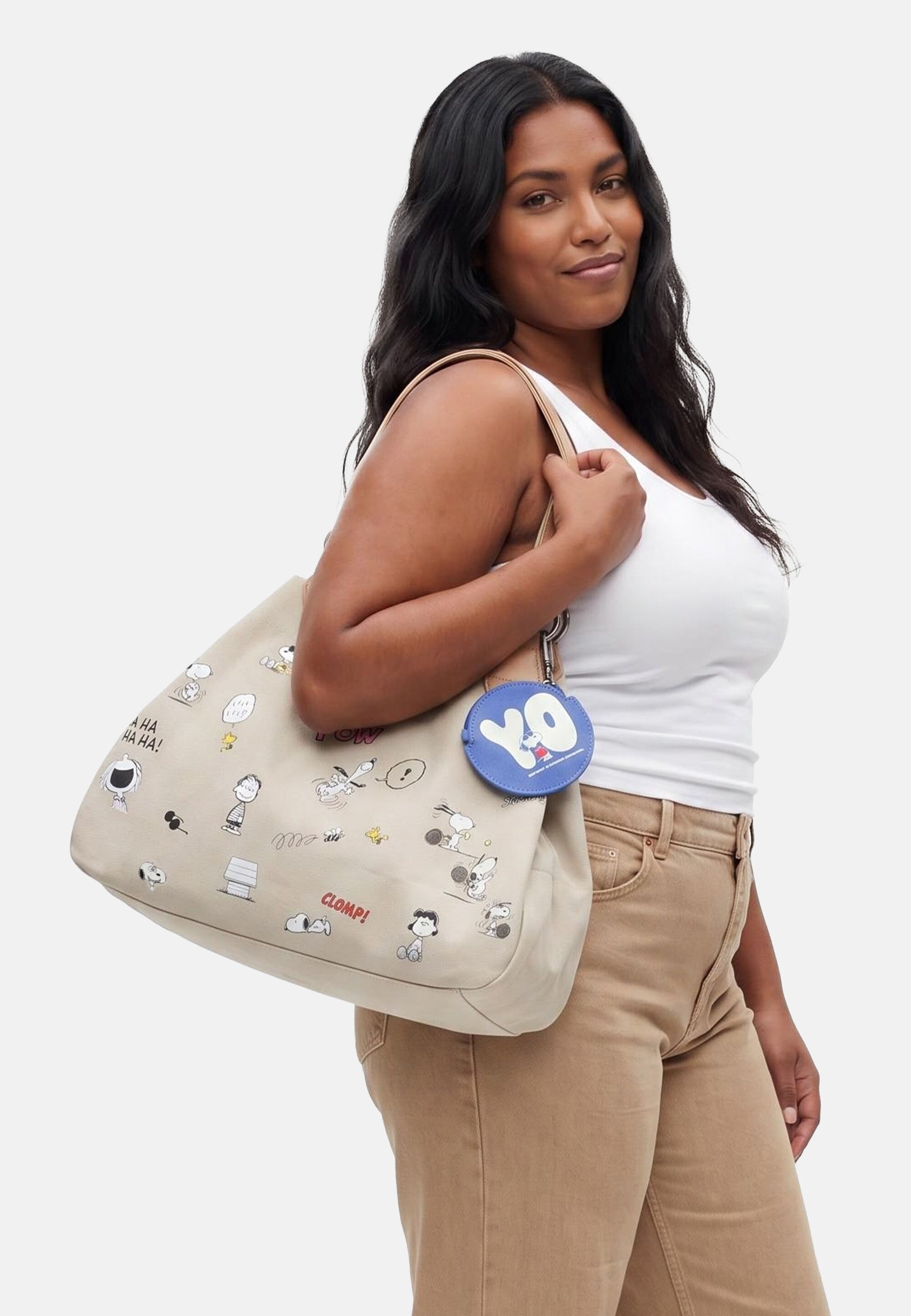 Fritzi aus Preußen Shopper »PeanutsTM x fritzi Izzy Medium Confetti« mit Peanuts-Motiv