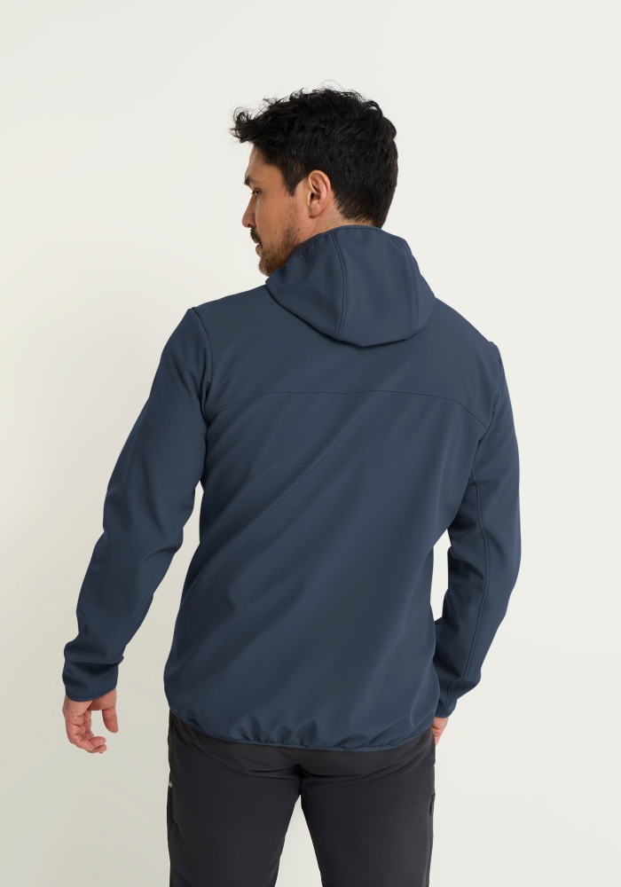 Jack Wolfskin Outdoorjacke »WILD WINDS HOODED JKT M« für Wandern und andere Aktivitäten im Freien