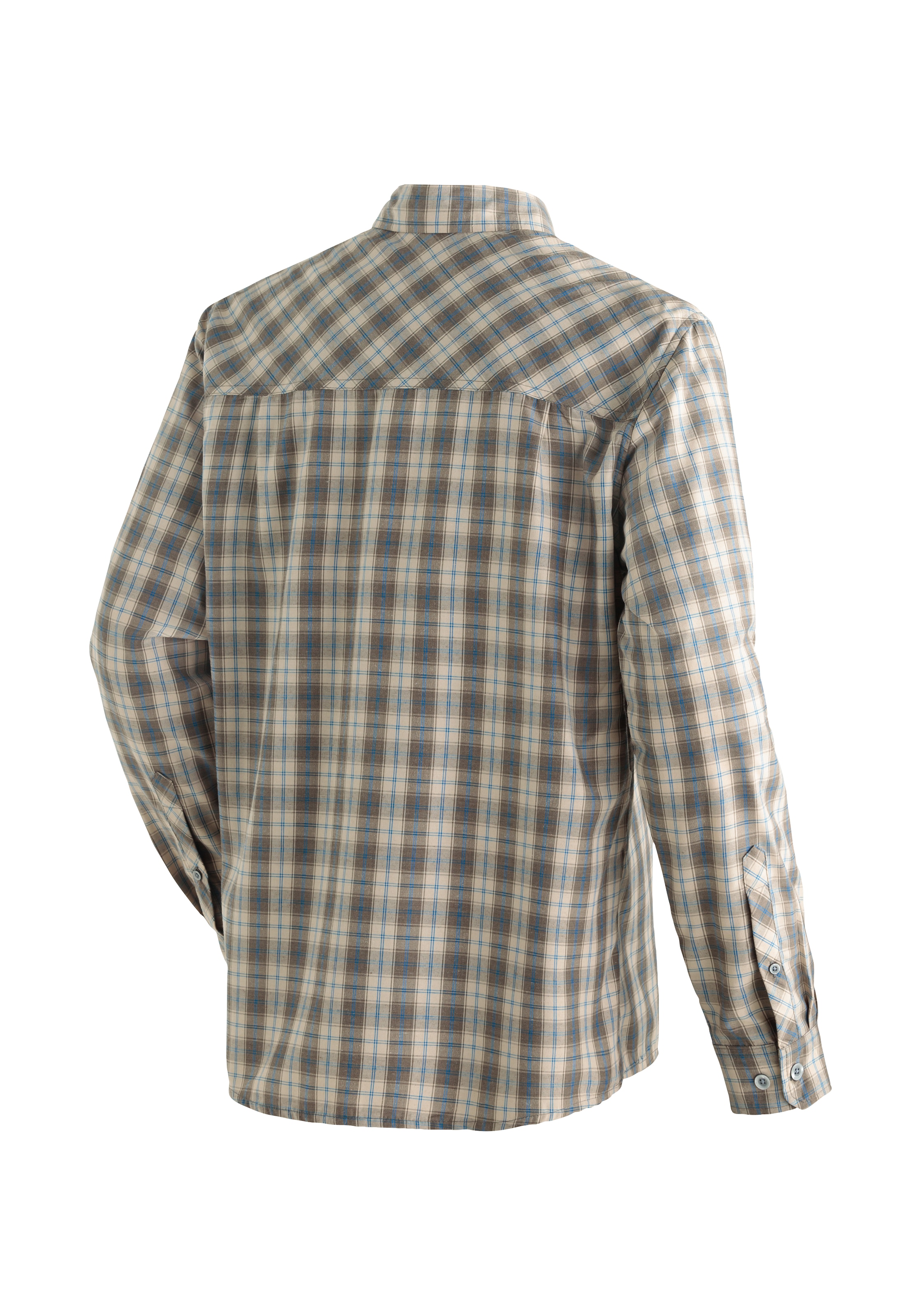 Maier Sports Funktionshemd »Claas«, Herren Hemd, langarm Karohemd für Outdoor und Freizeit