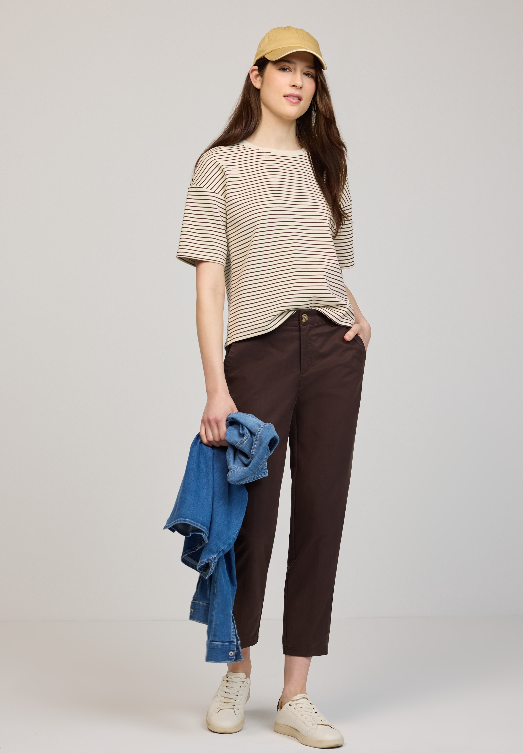 STREET ONE STUDIO T-Shirt Rundhalsausschnitt