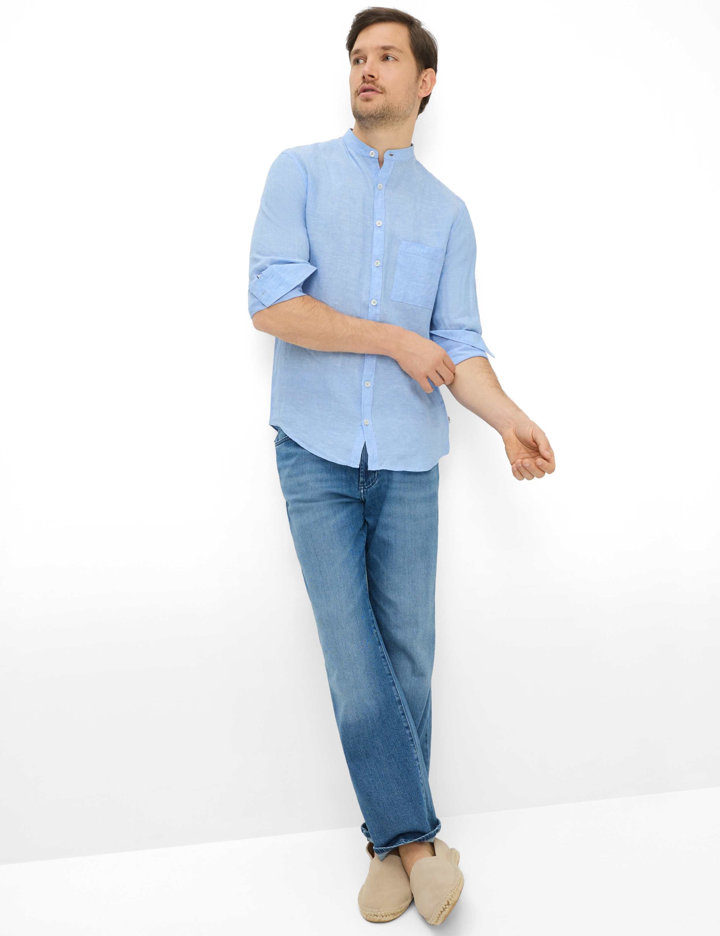 Brax Leinenhemd »Style Herrenhemd«