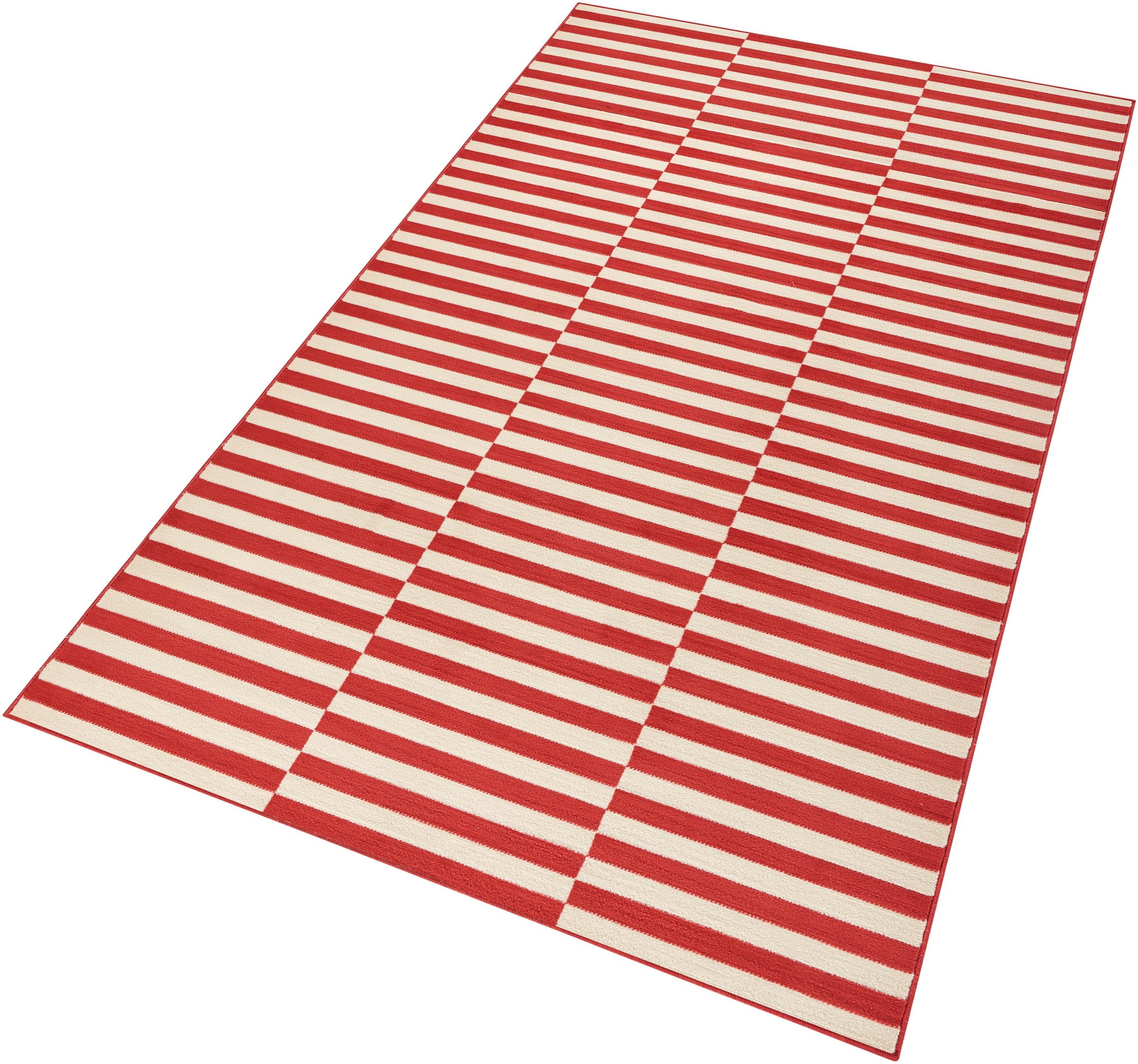 HANSE Home Läufer »Panel«, rechteckig, 9 mm Höhe, Kurzflor, Streifen, Teppich, Muster, Esszimmer, Wohnzimmer, Flur