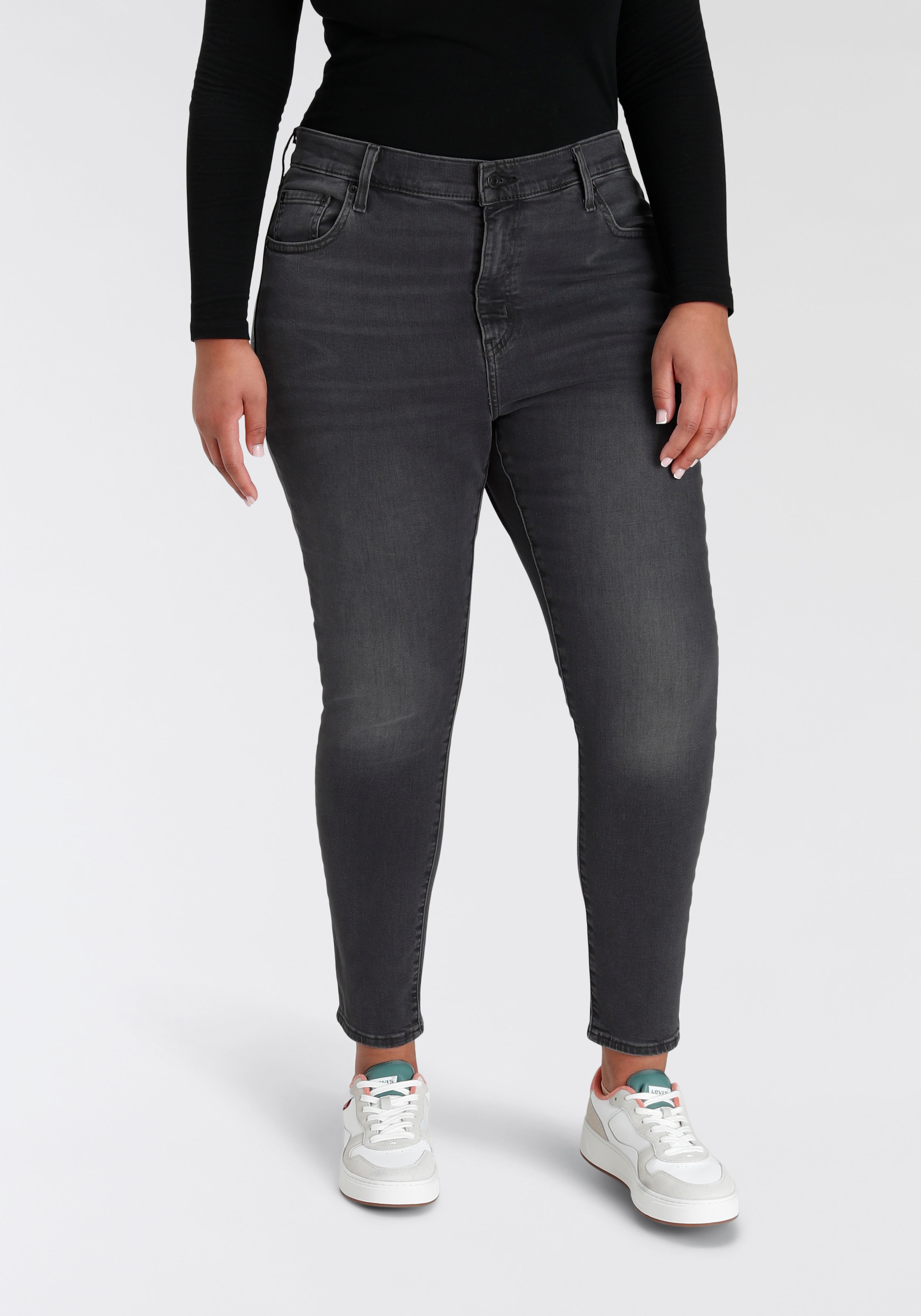 Levis Plus Skinny-fit-Jeans "721 PL HI RISE SKINNY", sehr figurbetonter Schnitt