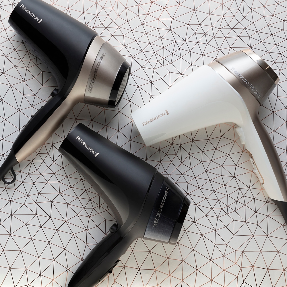 Remington Haartrockner »THERMAcare PRO 2300 (D5715)«, 2100 W, mit Ionenpflege, THERMAcare schnell, Keramik-Ionen-Ring + Diffusor