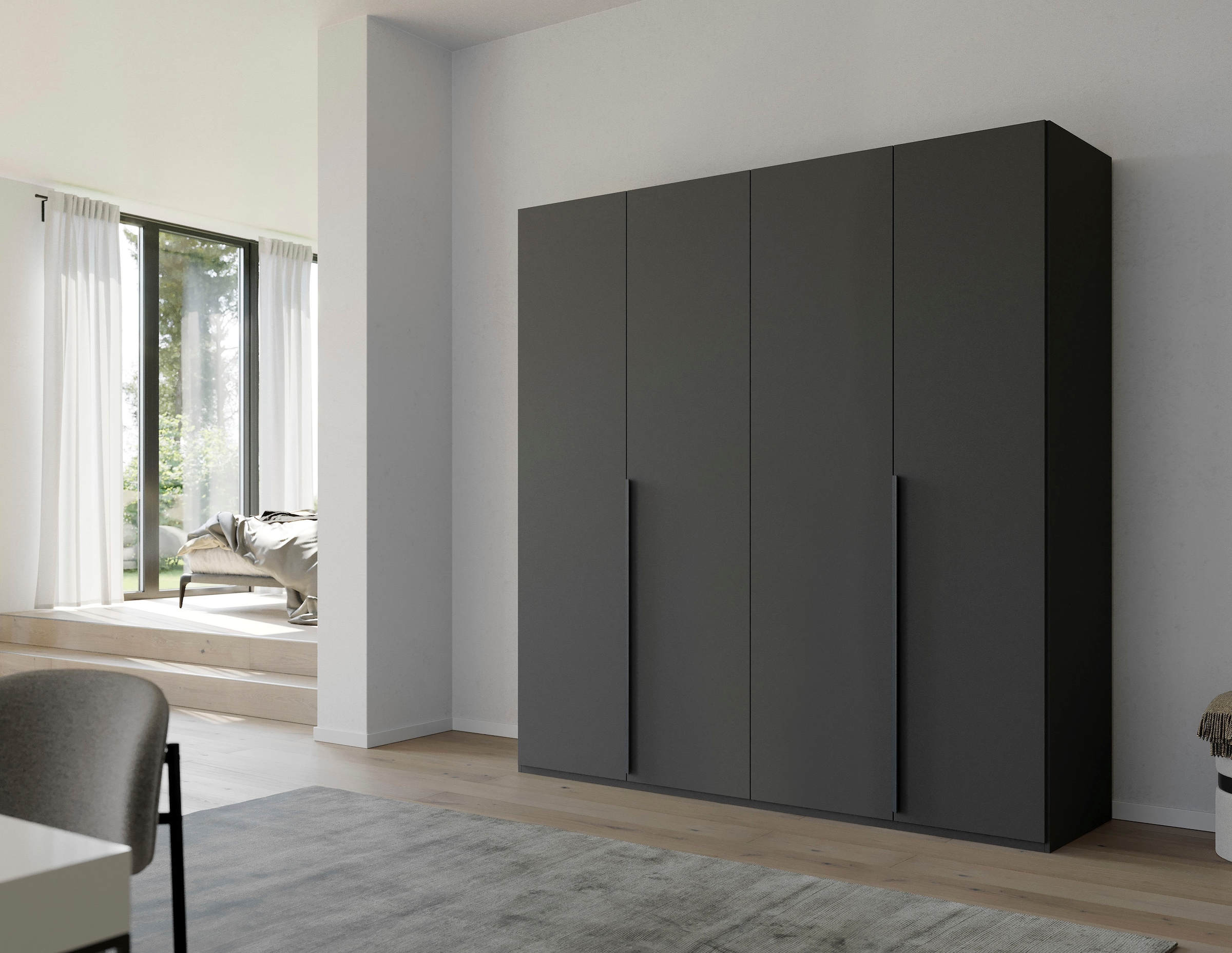 rauch Drehtürenschrank »Purisma« Kleiderschrank Schlafzimmerschrank Schrank, mit umfangreicher Innenausstattung