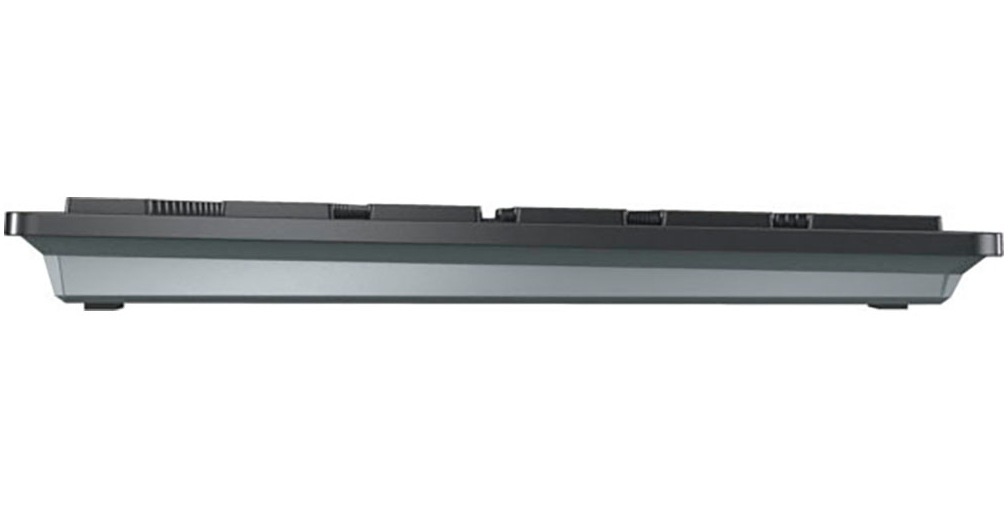 Cherry Tastatur »KW 9100 SLIM«, (Ziffernblock-Fn-Tasten-Windows-Sperrtaste-USB-Anschluss)