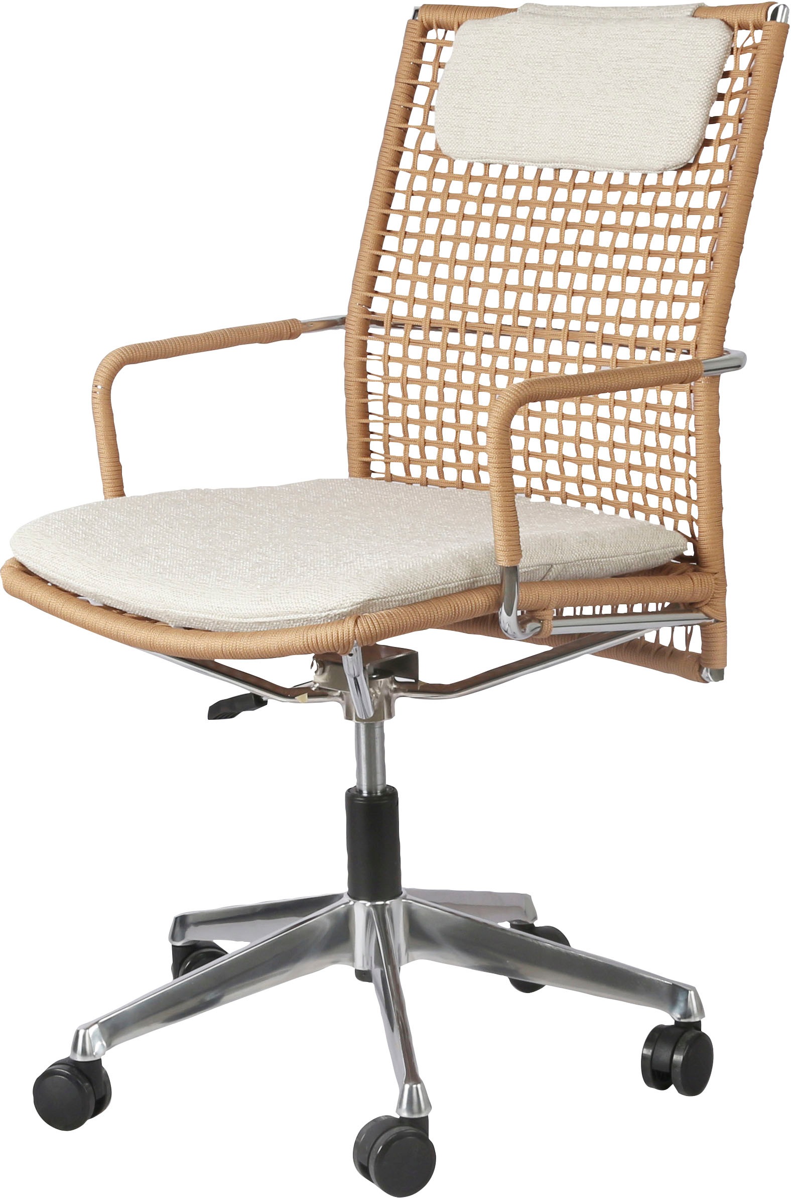 Bürostuhl Webstoff Sitzpolster kaufen Metall, aus BAUR Webstoff«, aus Rückenlehne, | »Gestell geflochtene andas