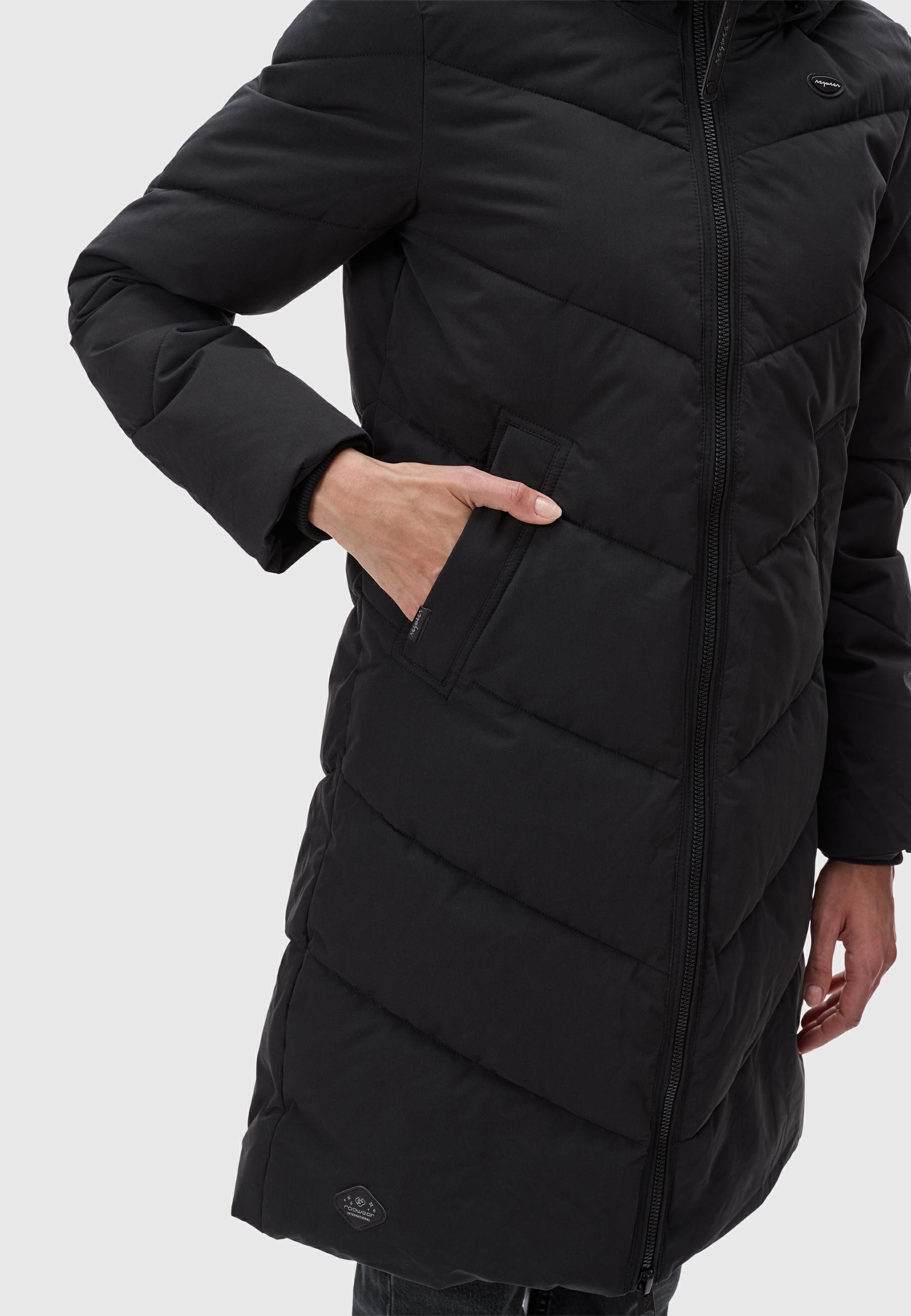 Ragwear Wintermantel »Rebelka«, wasserdichter Winterparka mit abnehmbarer Kapuze