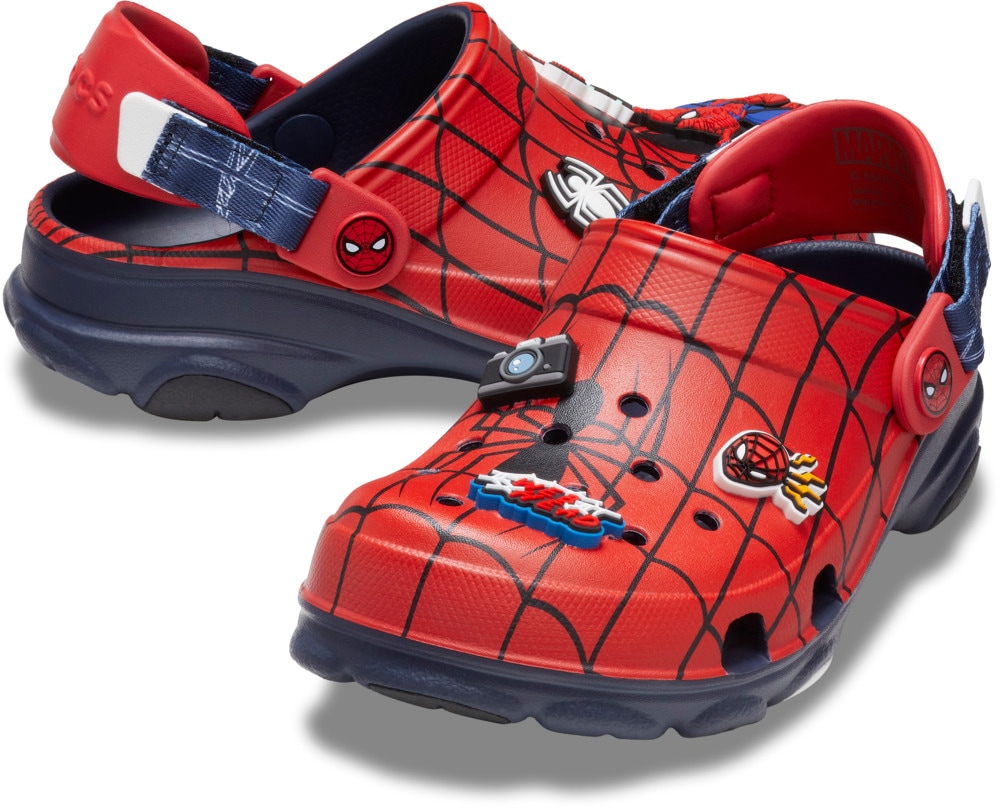 Crocs Clog »Spider Man All Terrain Clog K«, Hausschuh, Kindergartenschuh mit coolem Motiv