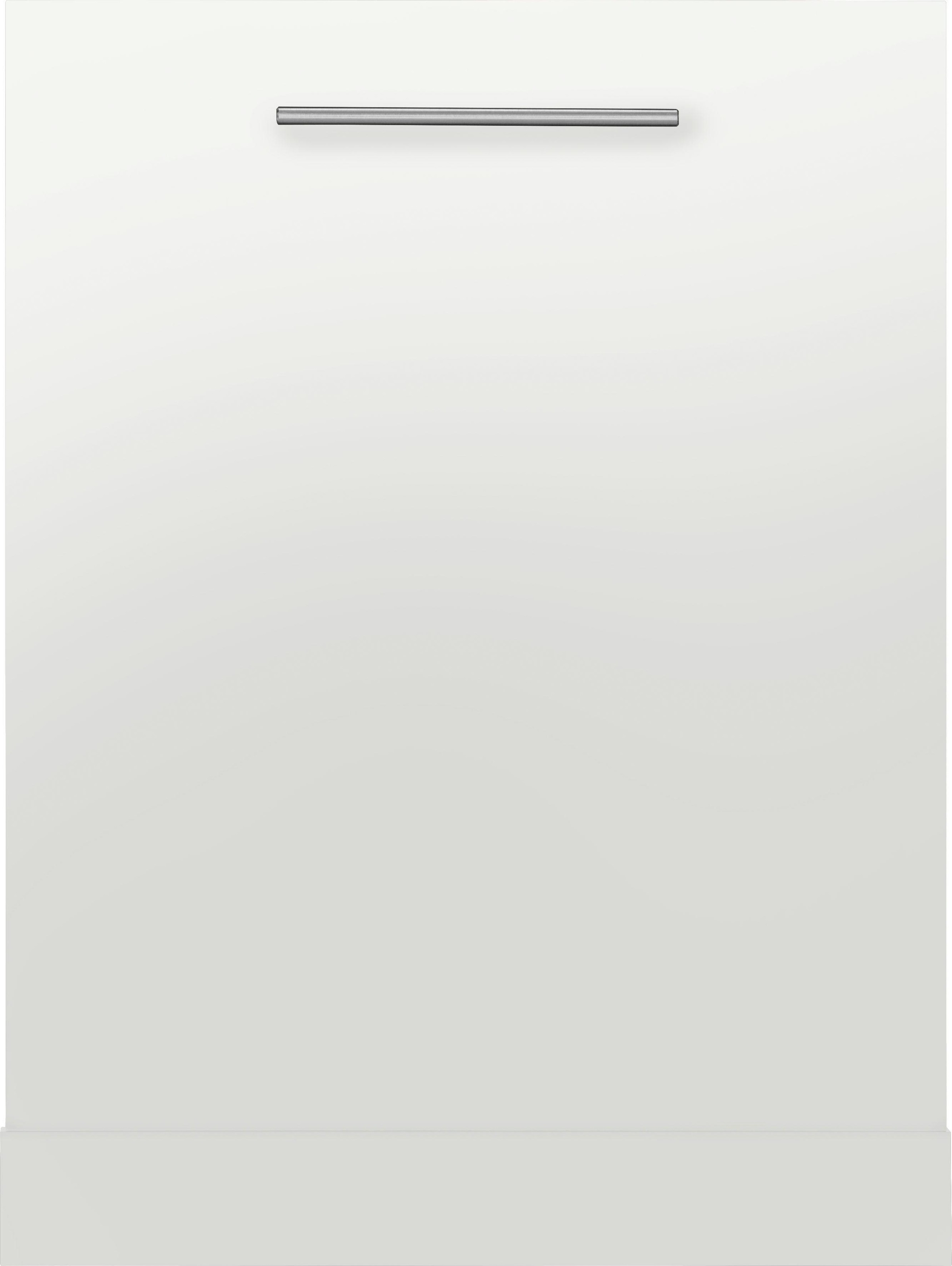 Frontblende WIHO KÜCHEN, B:59,4cm H:71,5cm, weiß, Holzwerkstoff, Möbelblenden, "Cali, TOPSELLER", 60 cm breit, für vollintegrierbaren Geschirrspüler